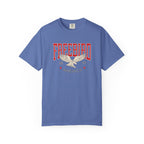 Firecracker Script T-Shirt — Bold Handwritten 4th of July Patriotic Tee