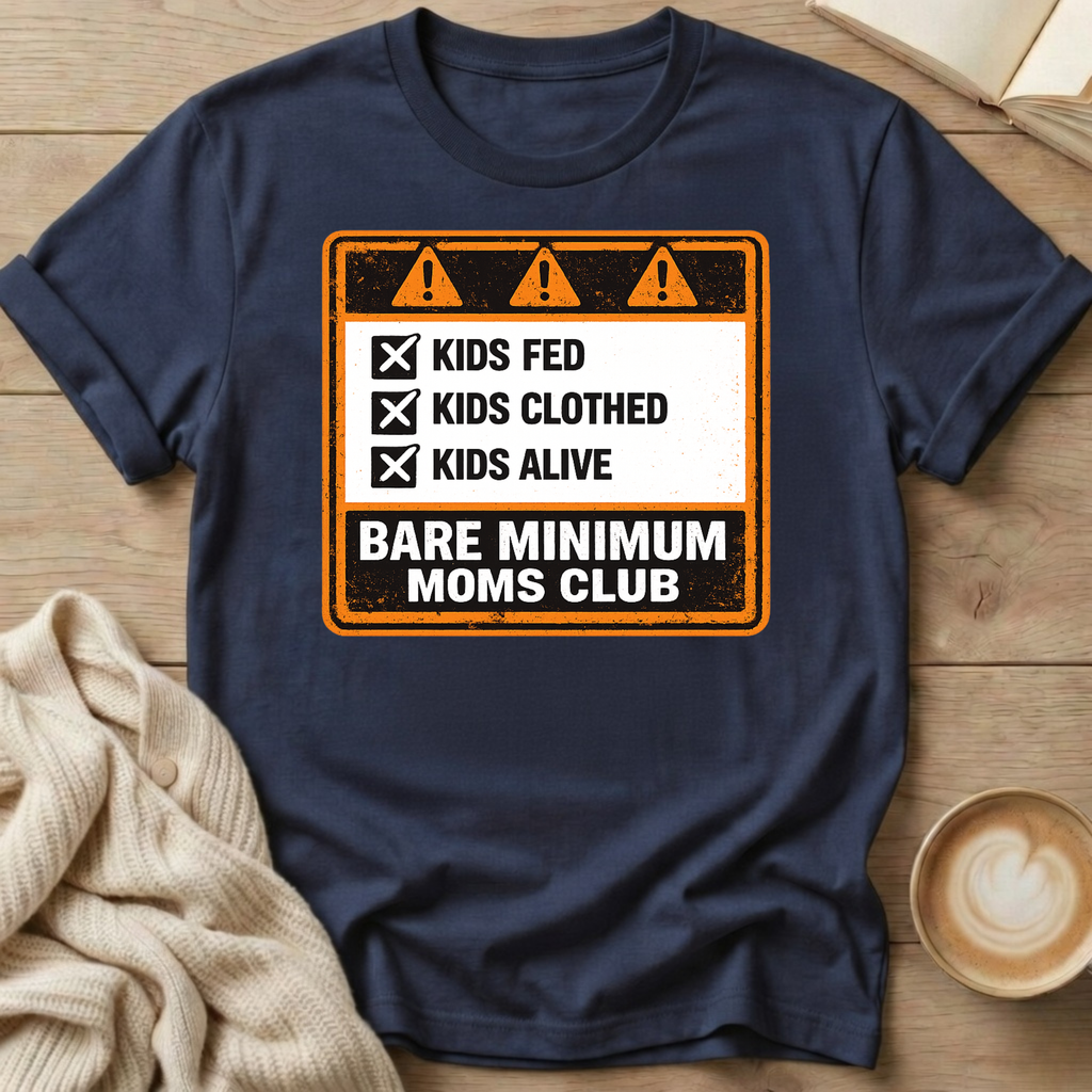 Kids Alive Bare Minimum Moms Club T-Shirt