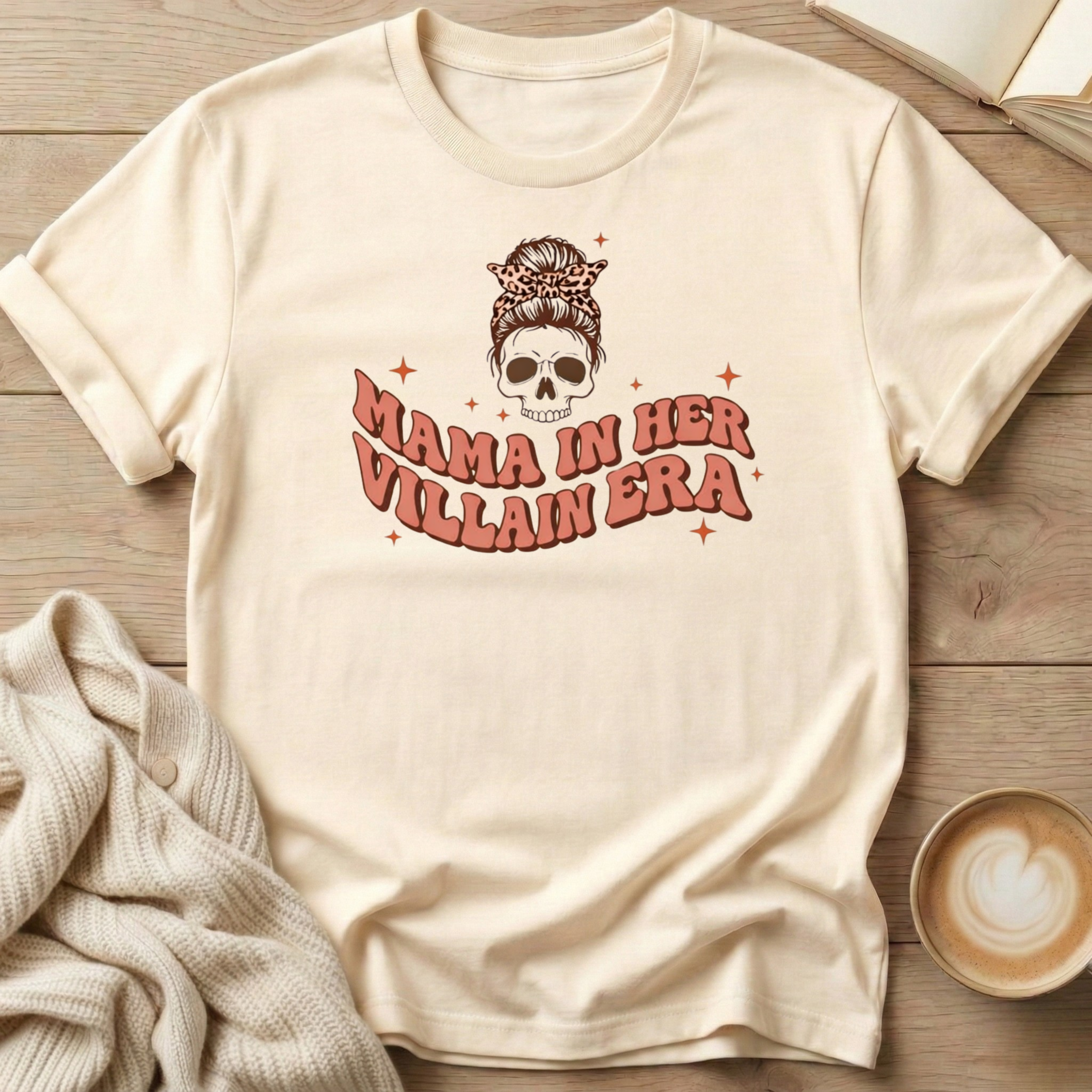 Mama in Her Villain Era T-Shirt