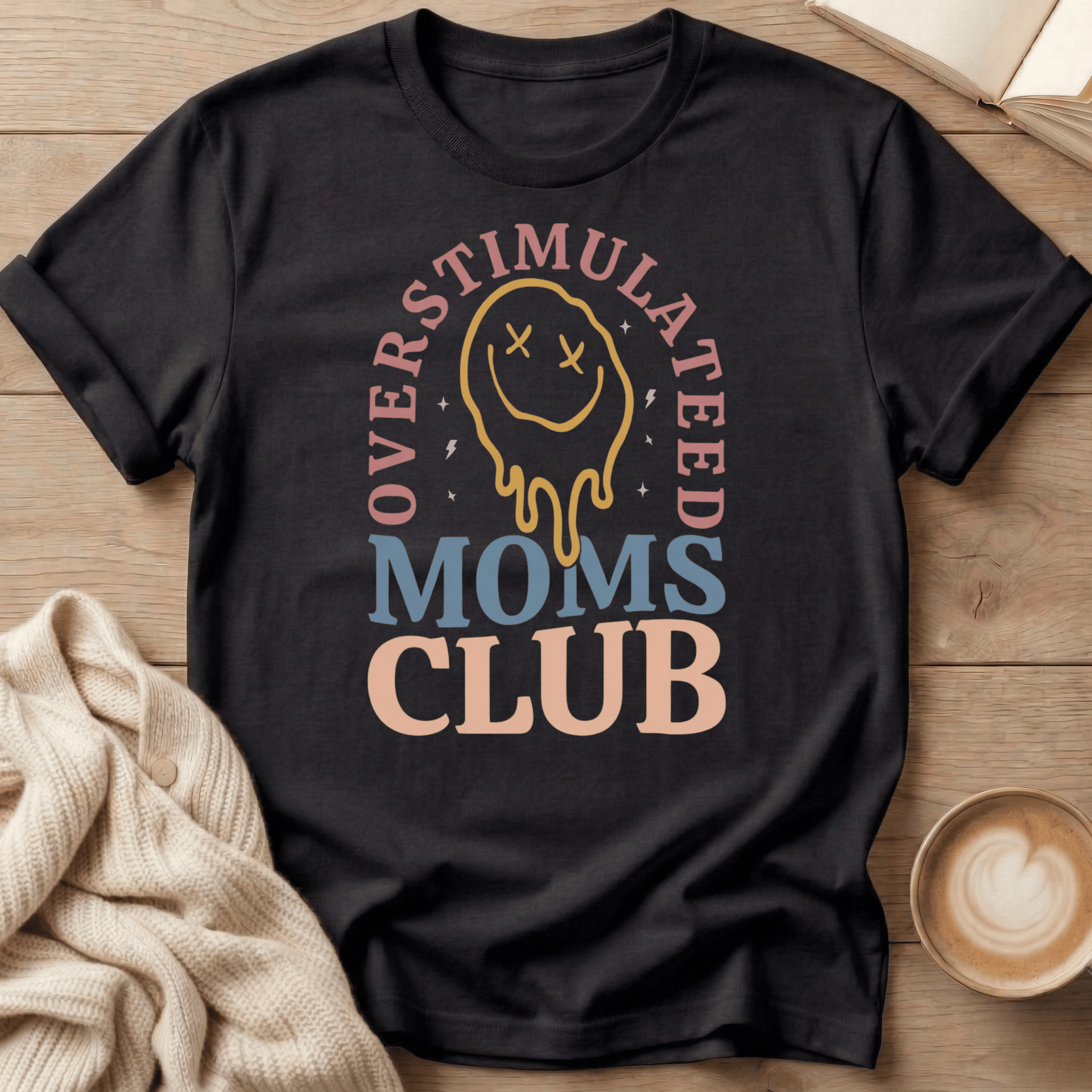 Overstimulated Moms Club T-Shirt
