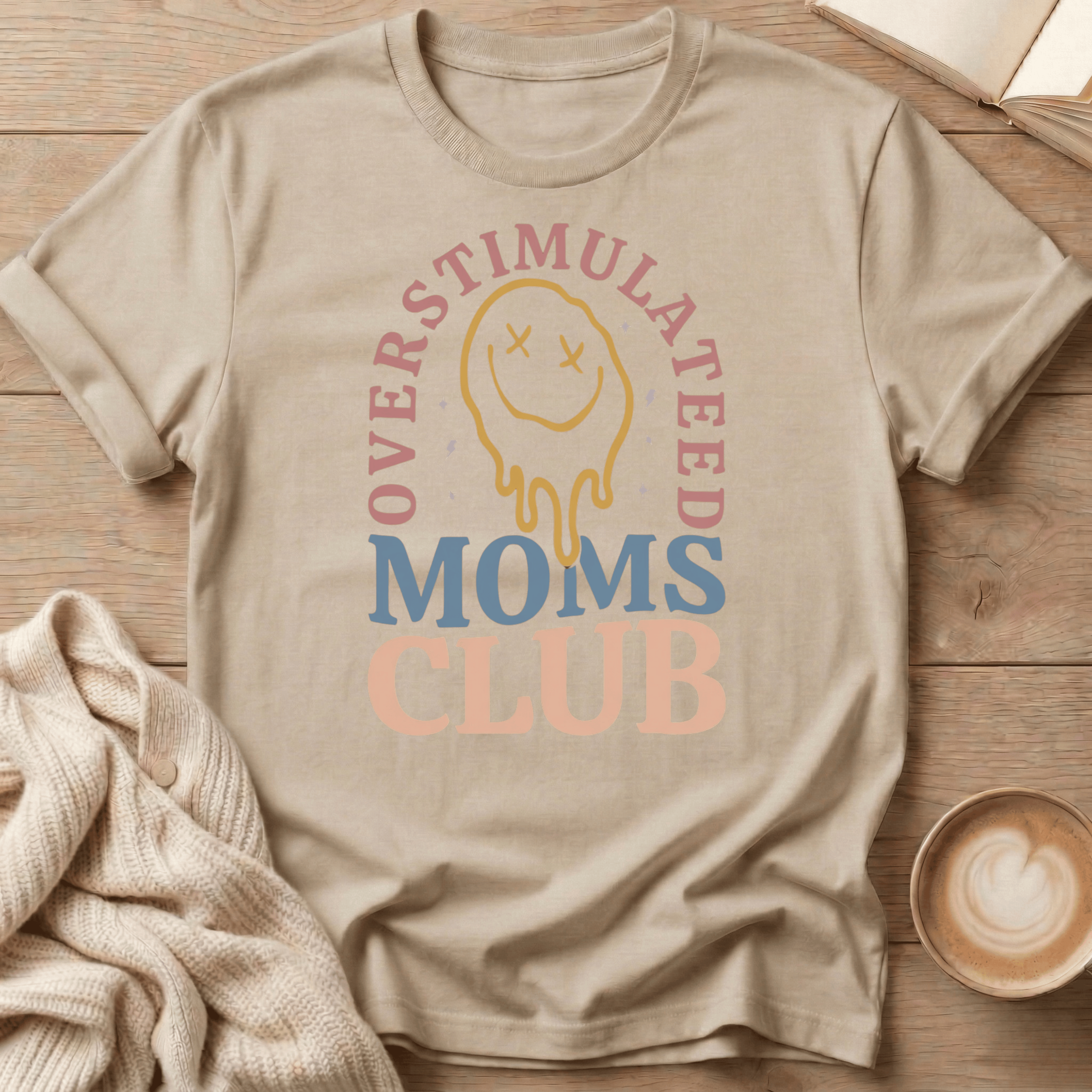 Overstimulated Moms Club T-Shirt