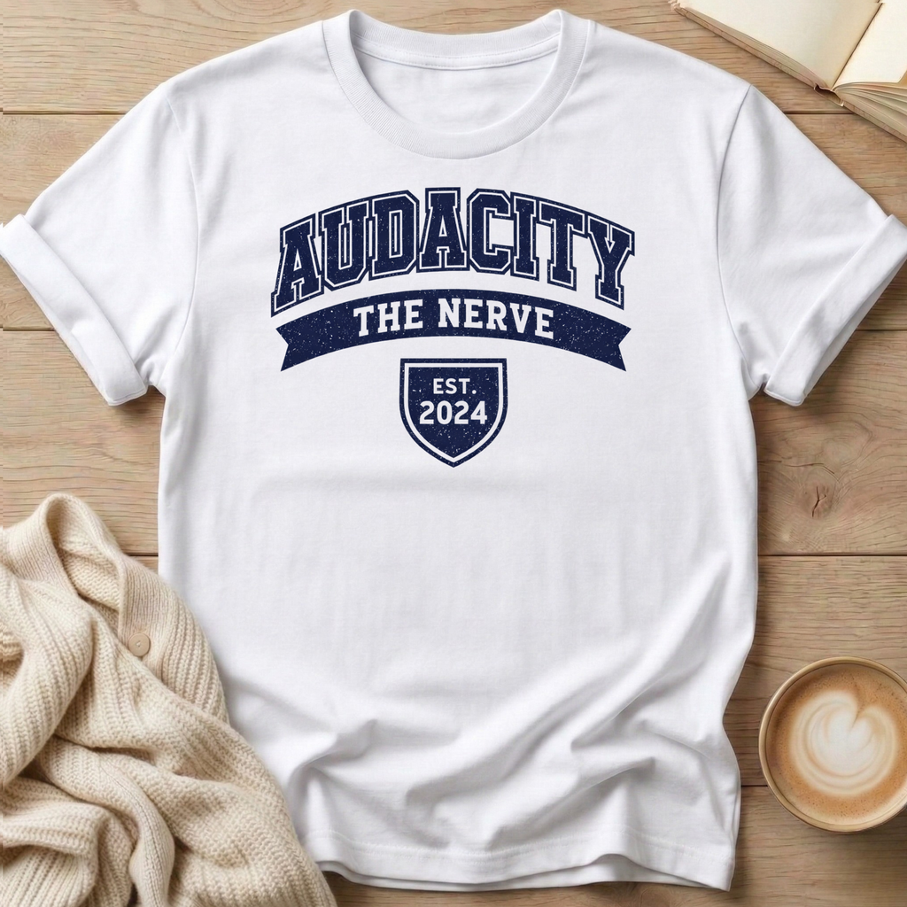 Audacity Since 2024 T-Shirt — Funny Sarcastic Quote Tee for Moms