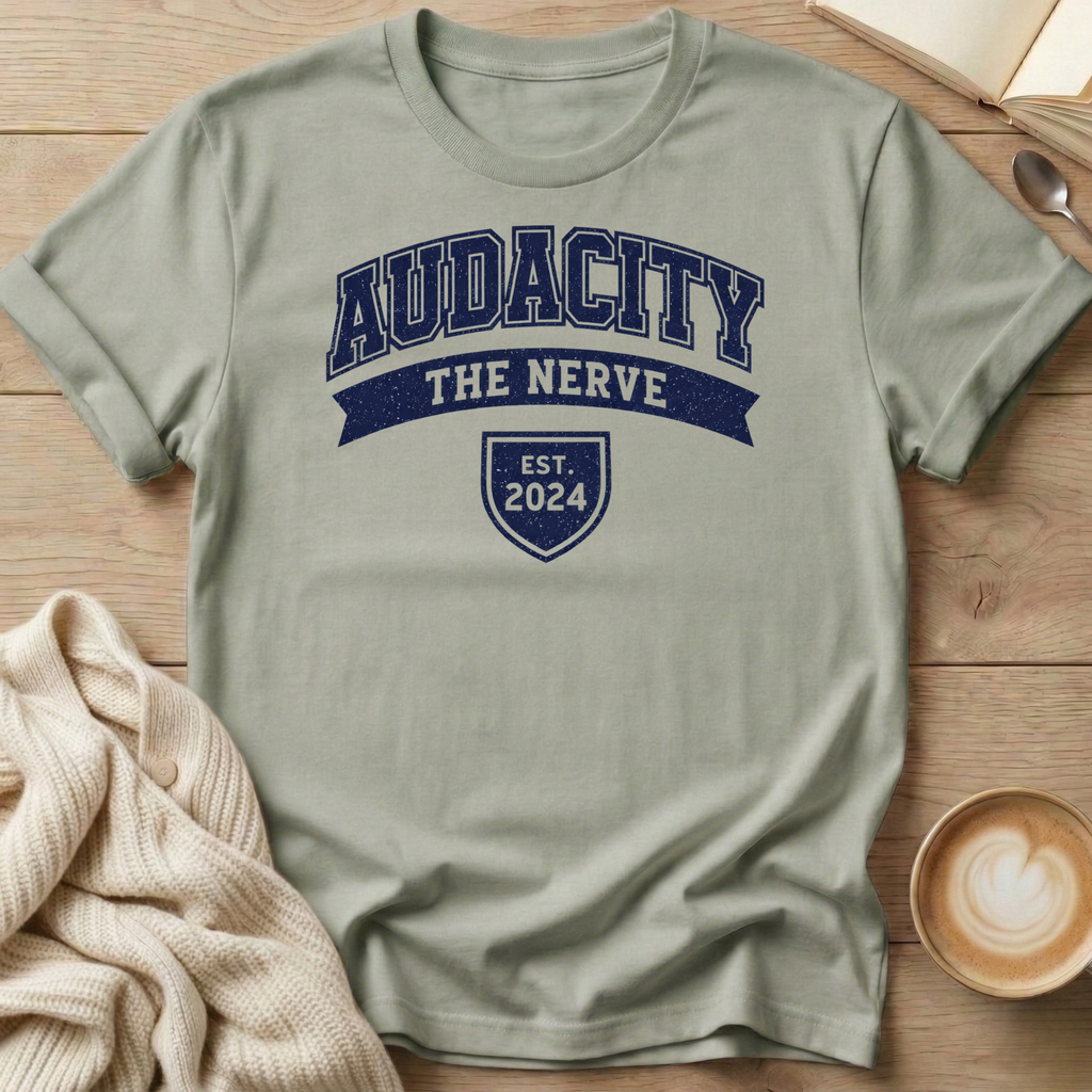 Audacity Since 2024 T-Shirt — Funny Sarcastic Quote Tee for Moms