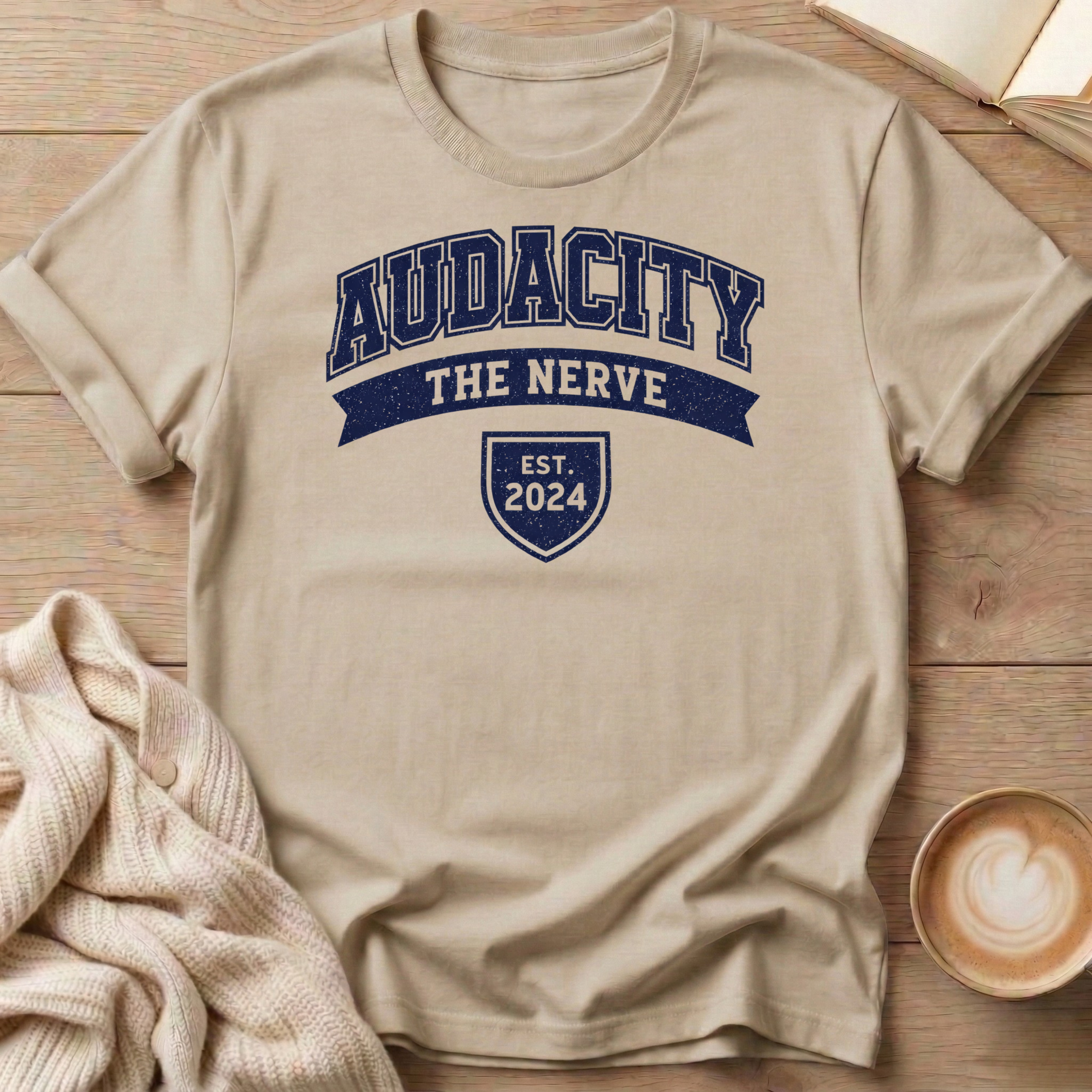 Audacity Since 2024 T-Shirt — Funny Sarcastic Quote Tee for Moms