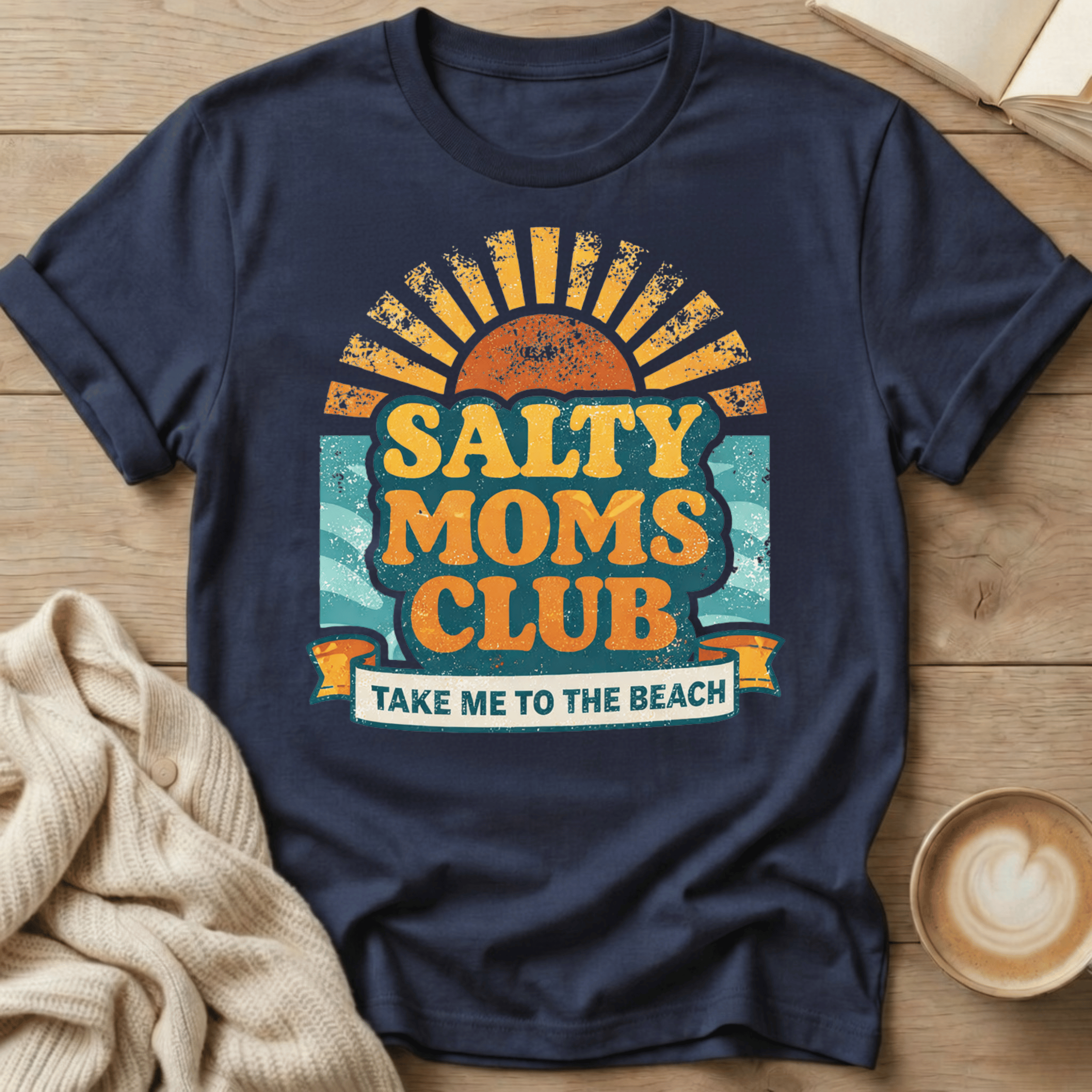 Salty Mom's Take Me to the Beach T-Shirt