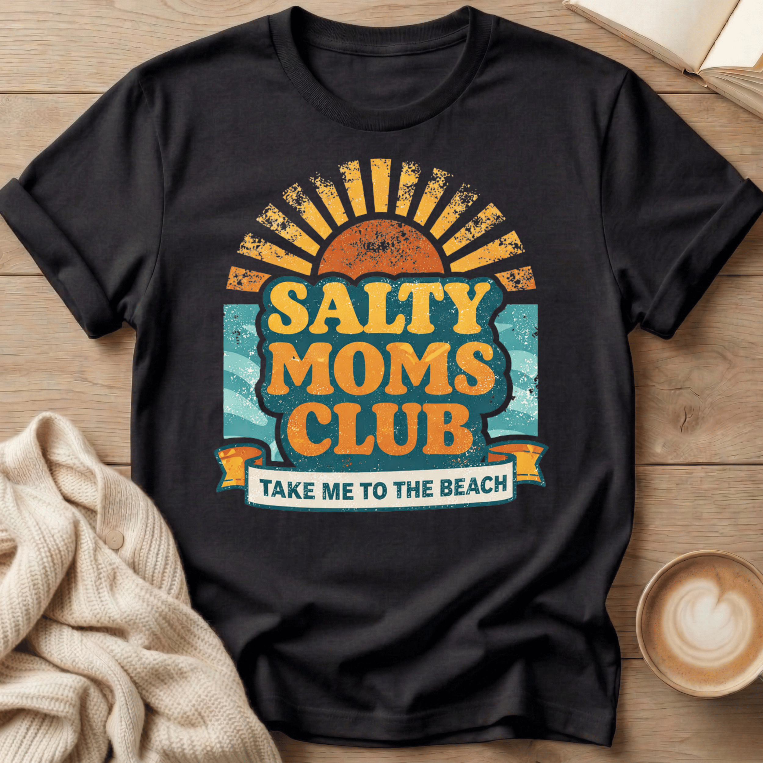 Salty Mom's Take Me to the Beach T-Shirt
