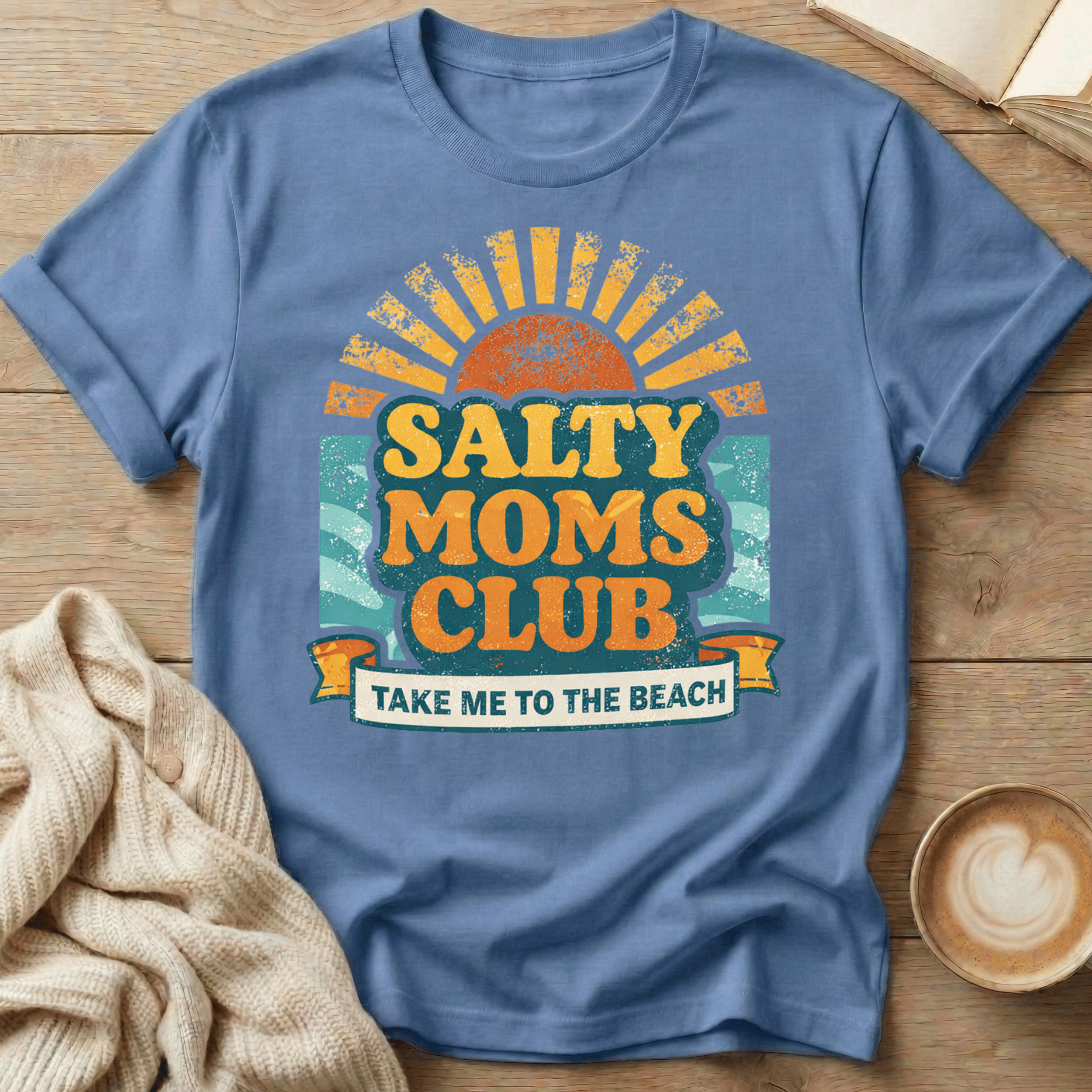 Salty Mom's Take Me to the Beach T-Shirt