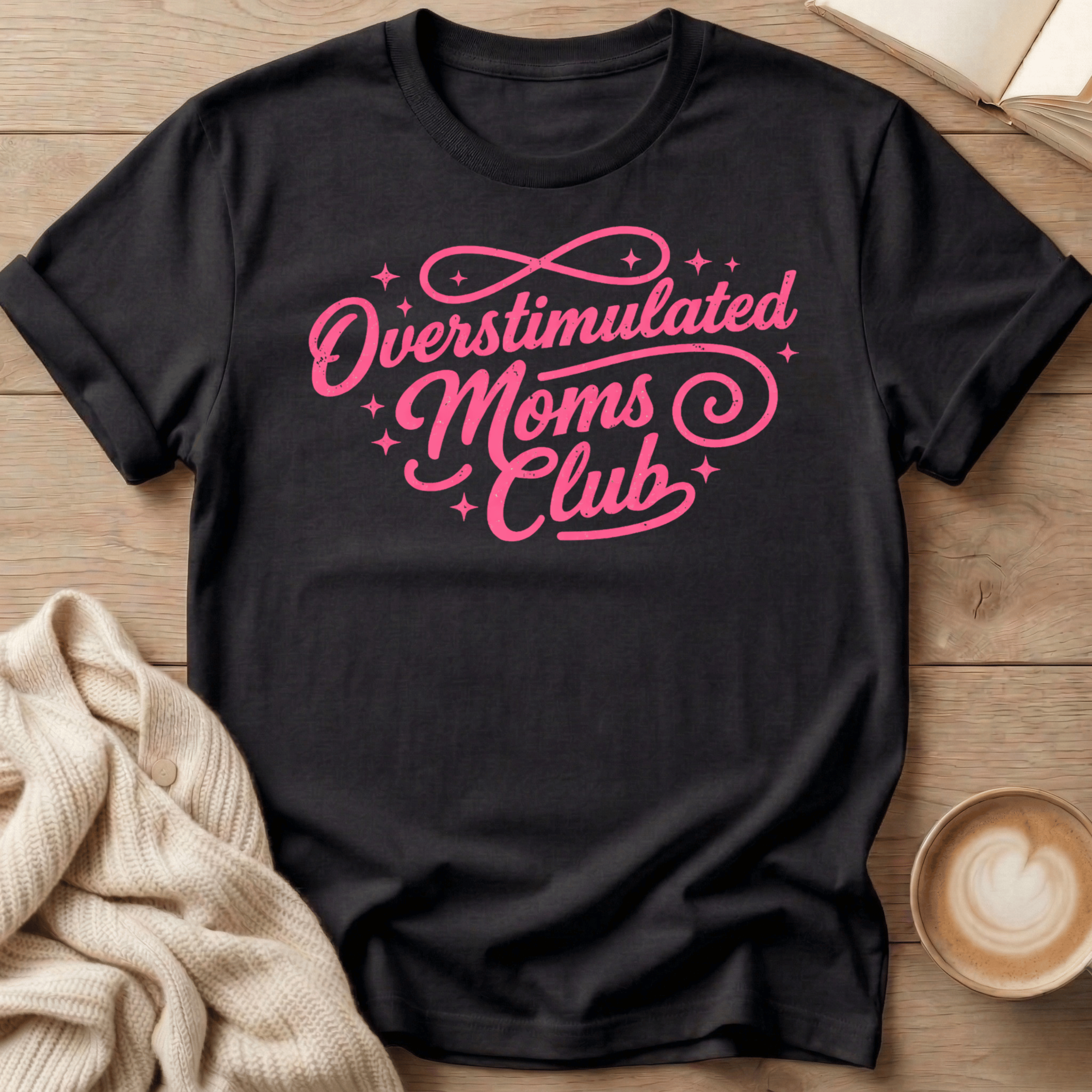 Overstimulated Moms Club T-Shirt