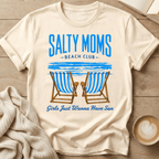 Salty Moms Beach Club T-Shirt — "Girls Just Wanna Have Sun"