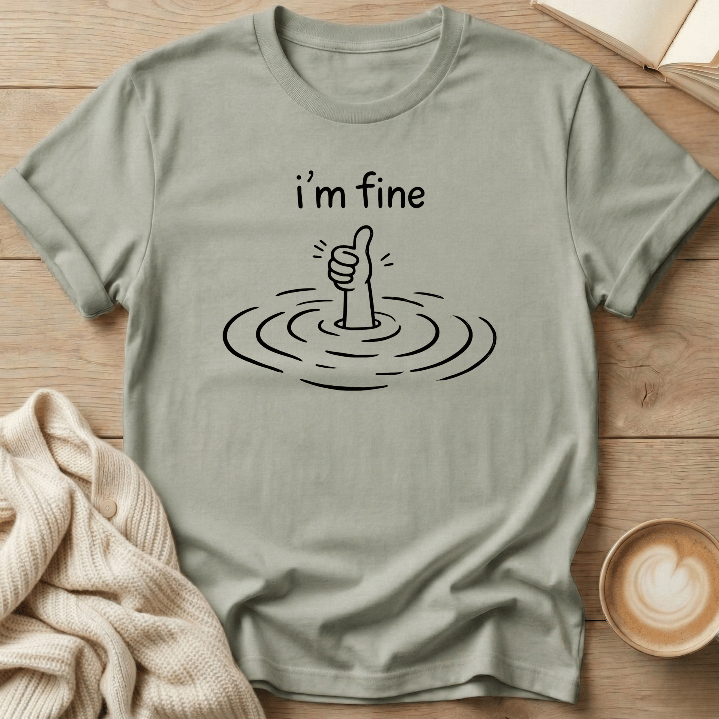 I'm Fine - Thumbs up T-Shirt
