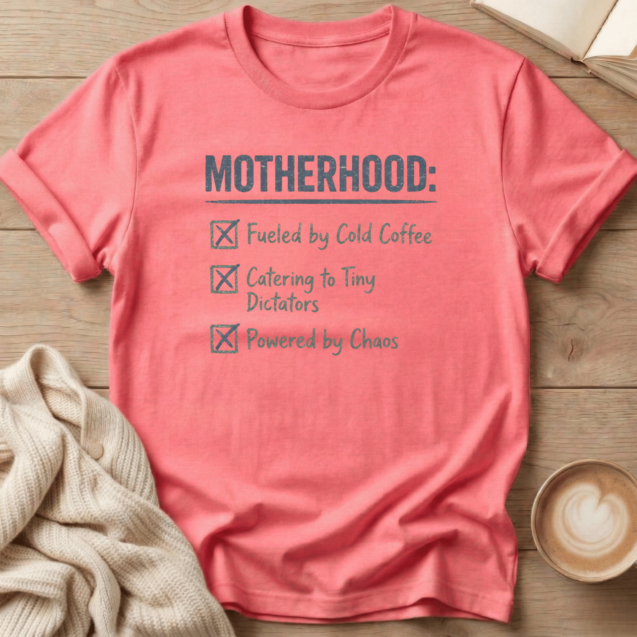 Motherhood Checklist - T-Shirt