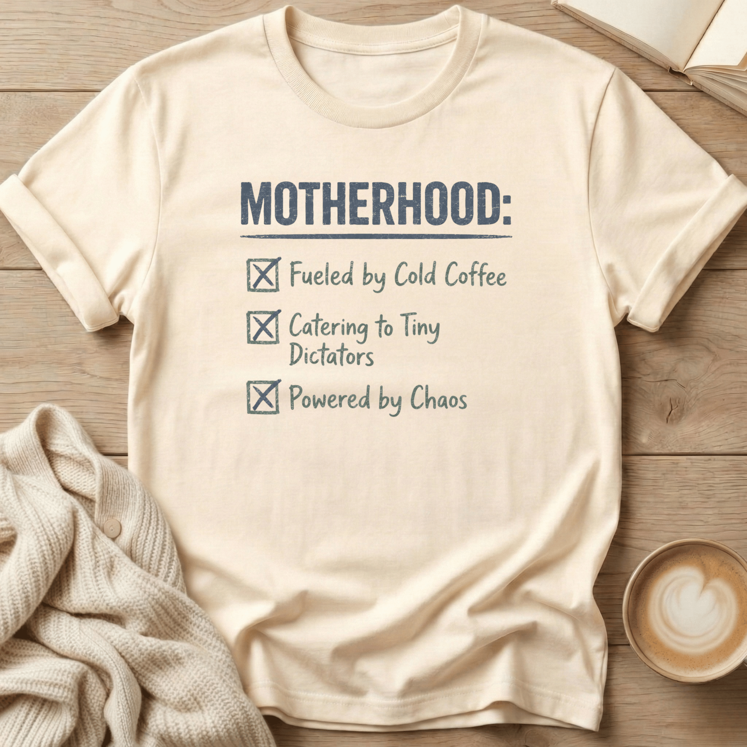 Motherhood Checklist - T-Shirt