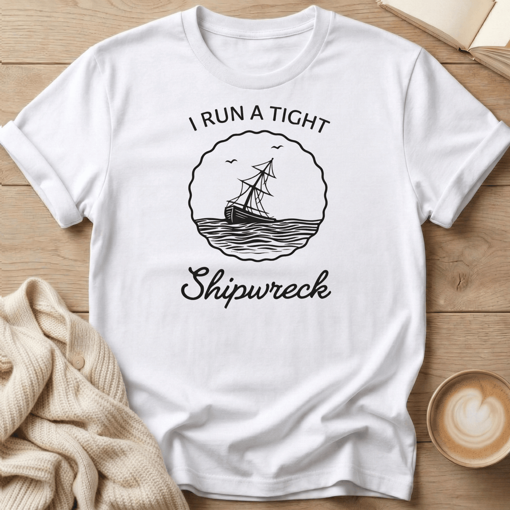 I Run a Tight Shipwreck - T-Shirt