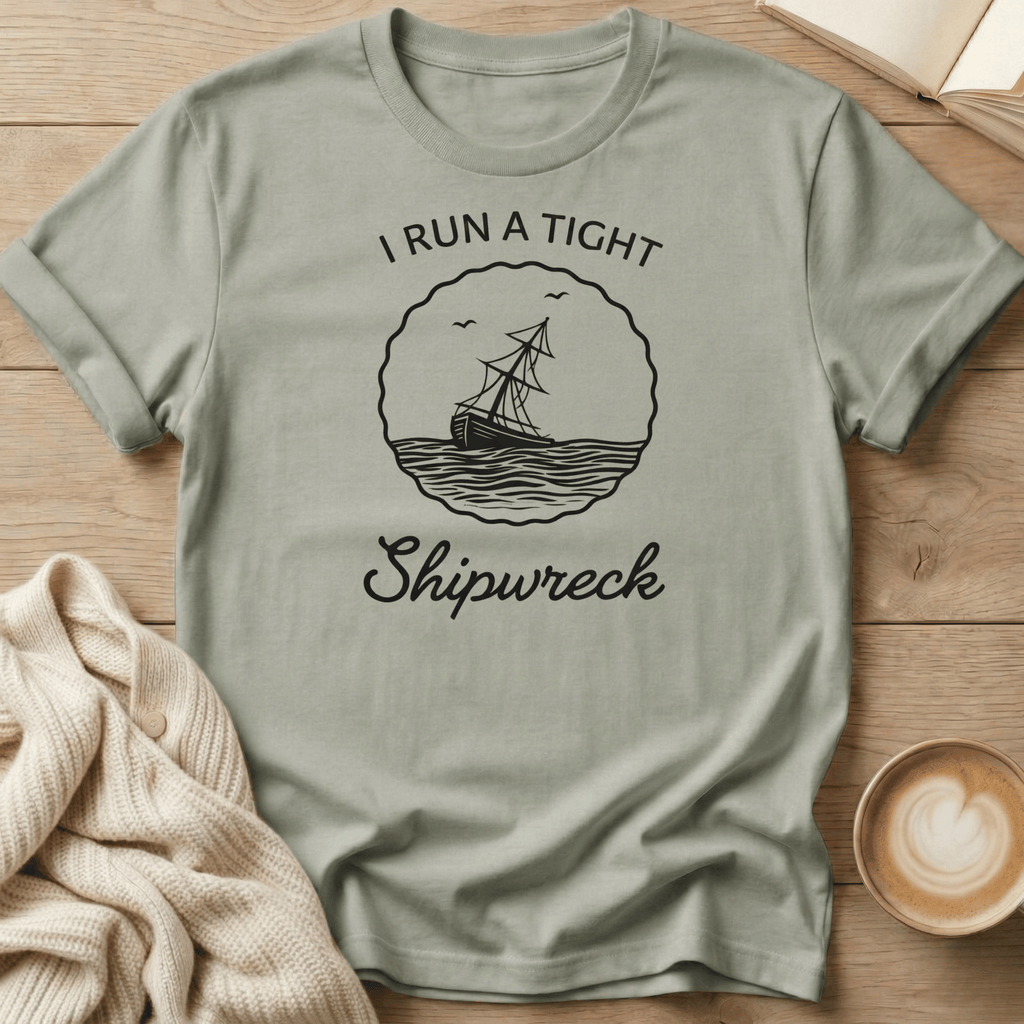 I Run a Tight Shipwreck - T-Shirt