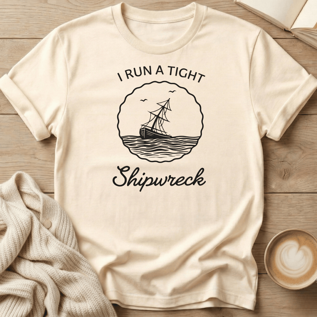 I Run a Tight Shipwreck - T-Shirt