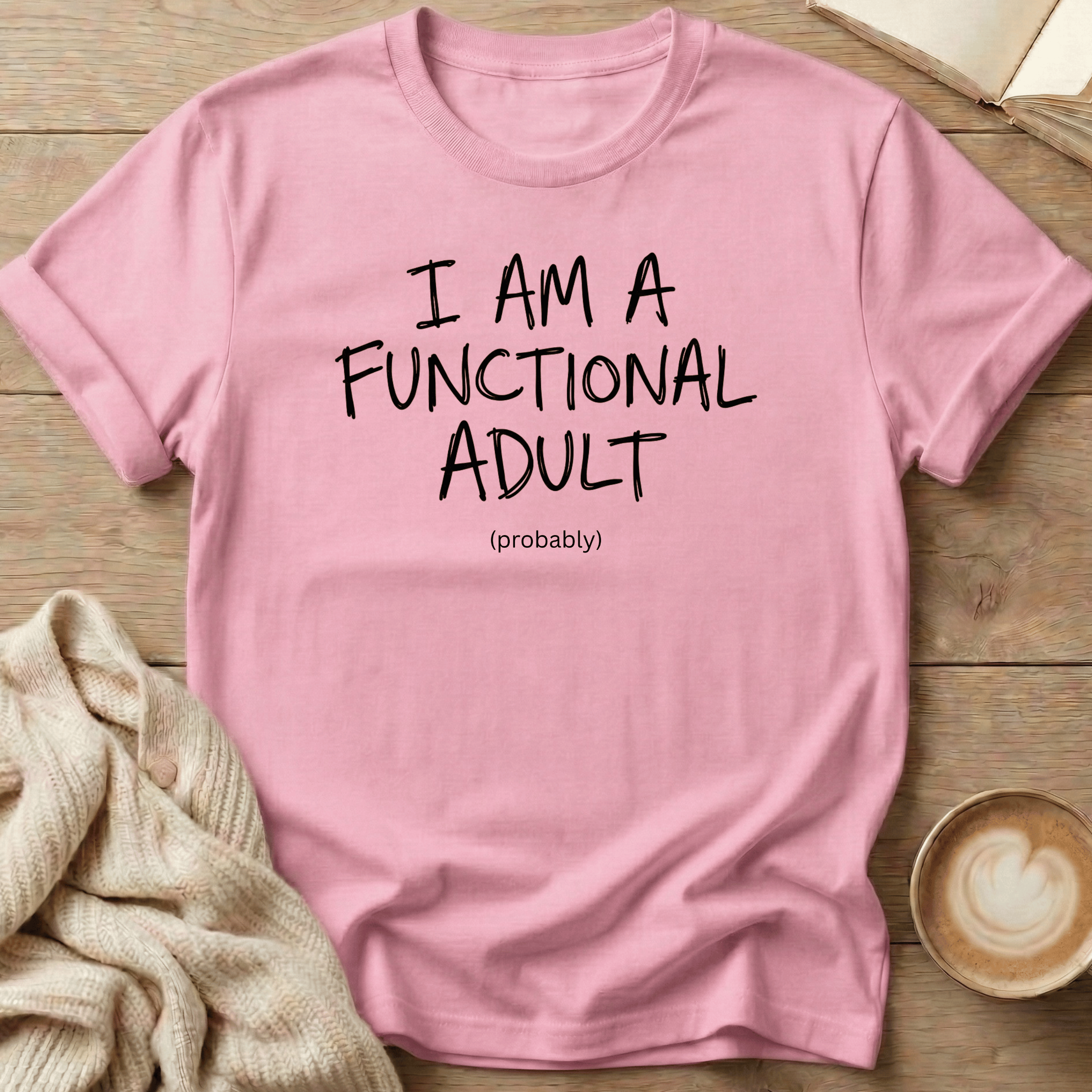 I Am a Functional Adult (probably) - T-Shirt