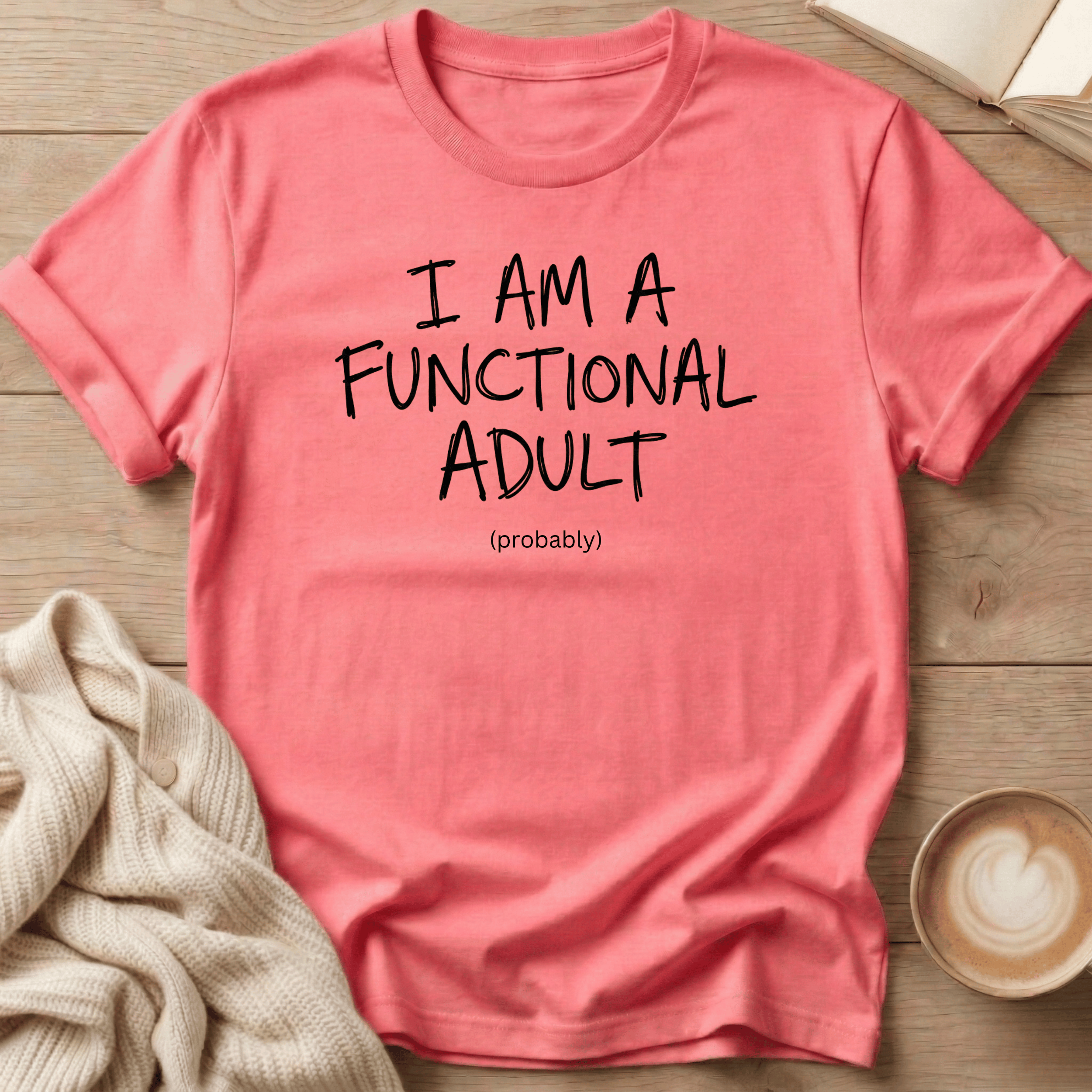 I Am a Functional Adult (probably) - T-Shirt