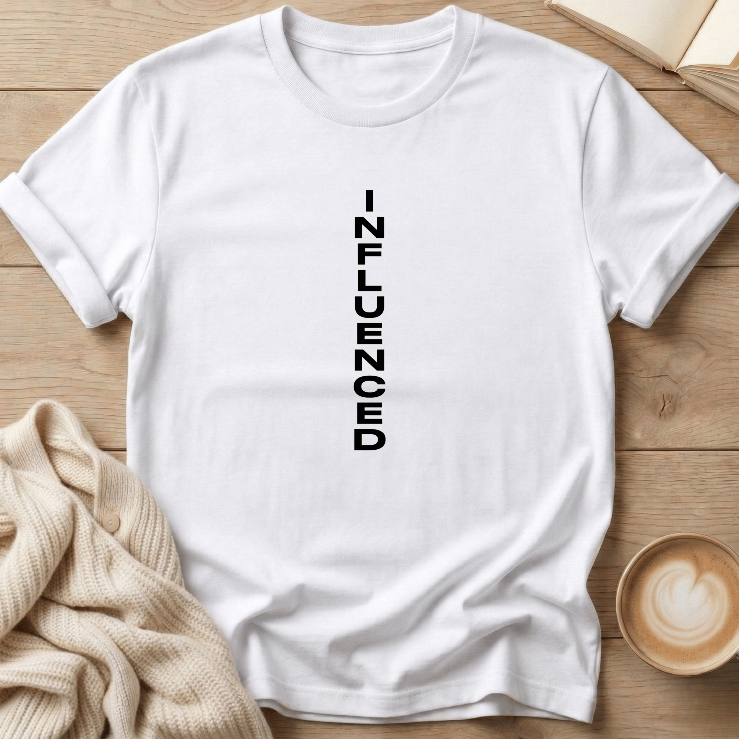 Influenced Vertical - T-Shirt