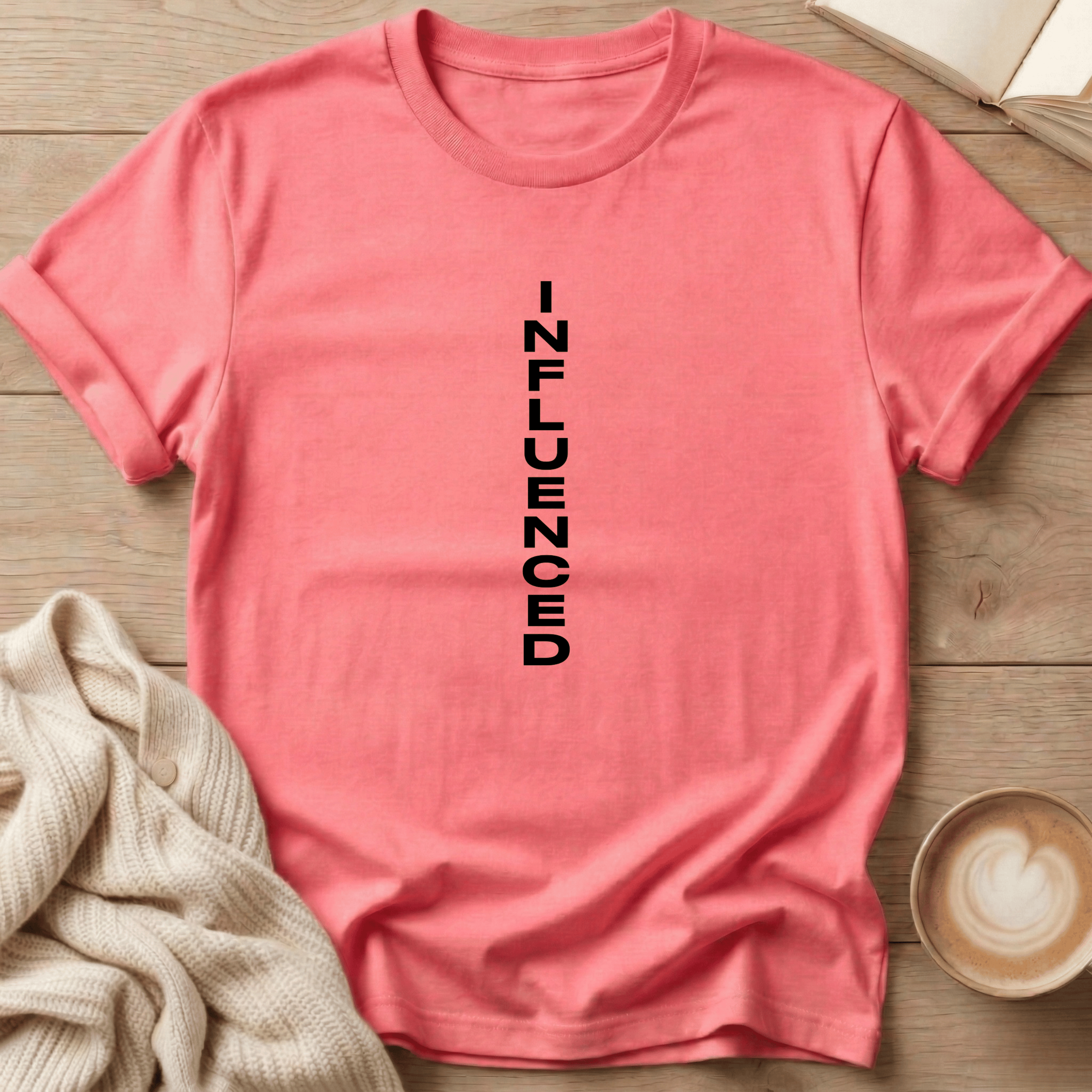 Influenced Vertical - T-Shirt