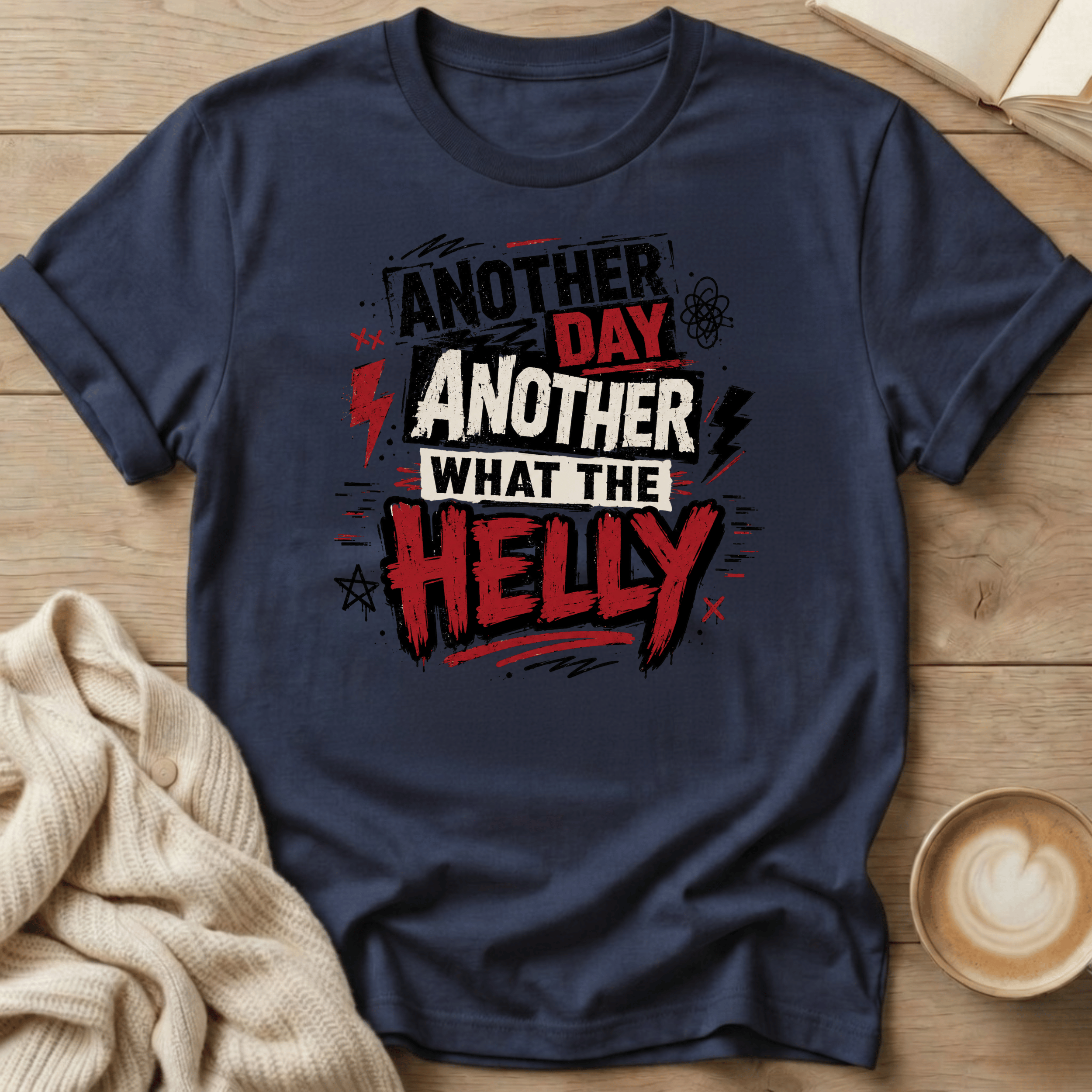 Another Day Another What The Helly Grunge T-Shirt