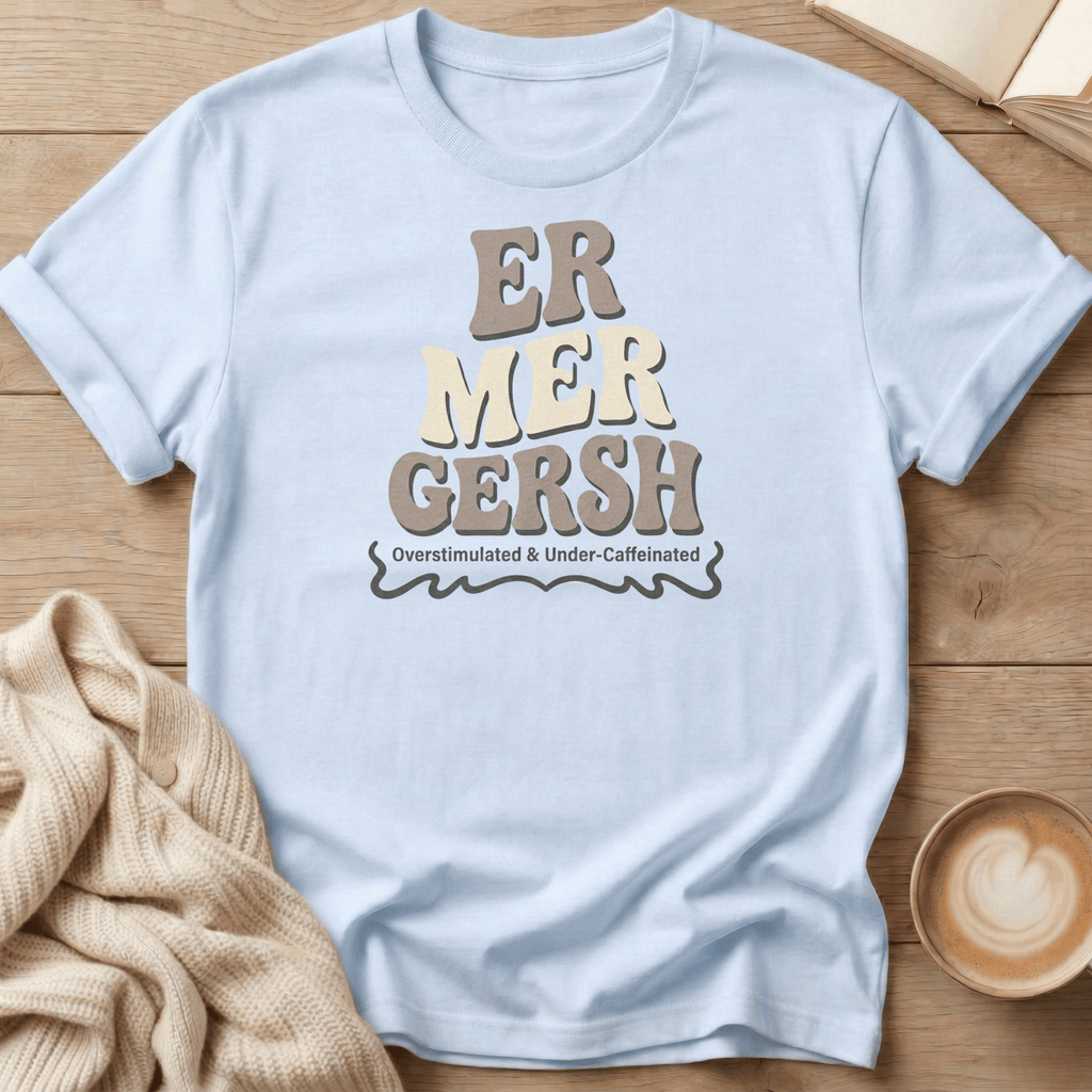 Er Mer Gersh Bubble Letter T-Shirt