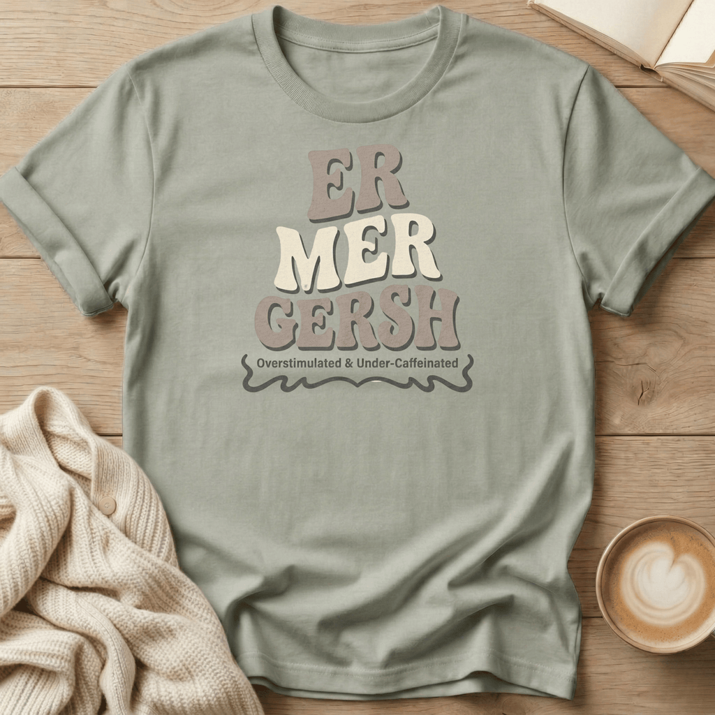 Er Mer Gersh Bubble Letter T-Shirt