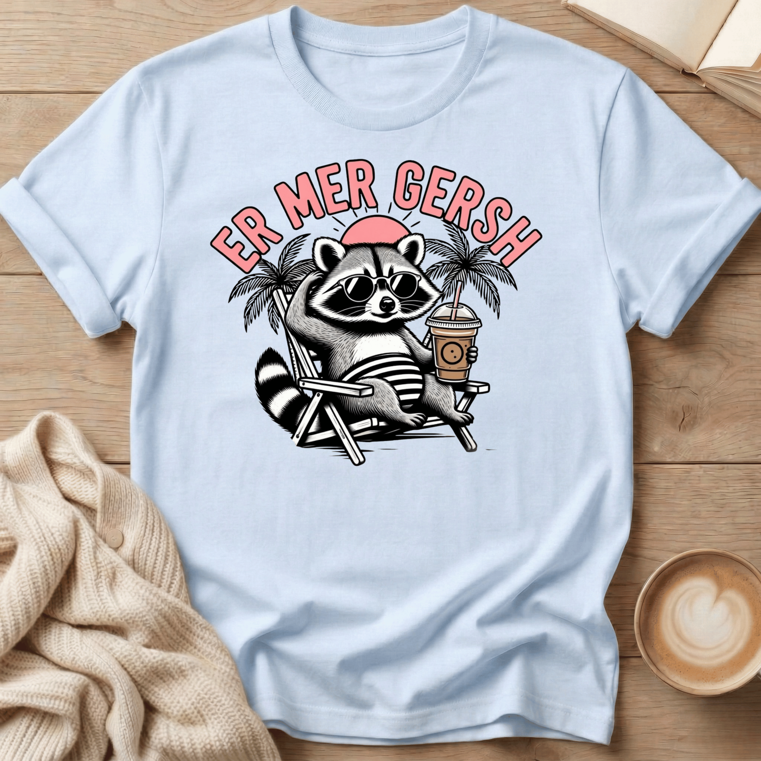 Er Mer Gersh Raccoon T-Shirt