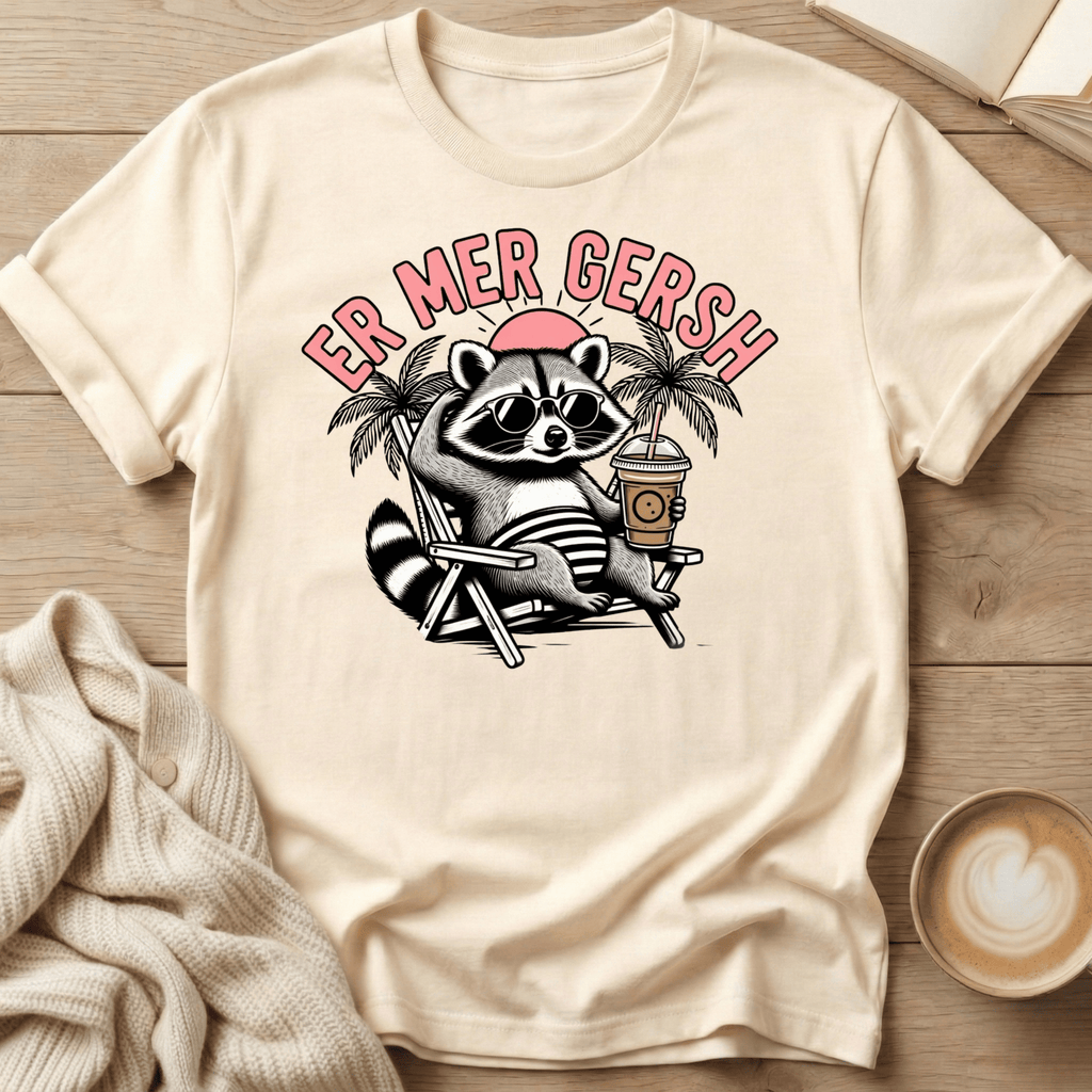 Er Mer Gersh Raccoon T-Shirt