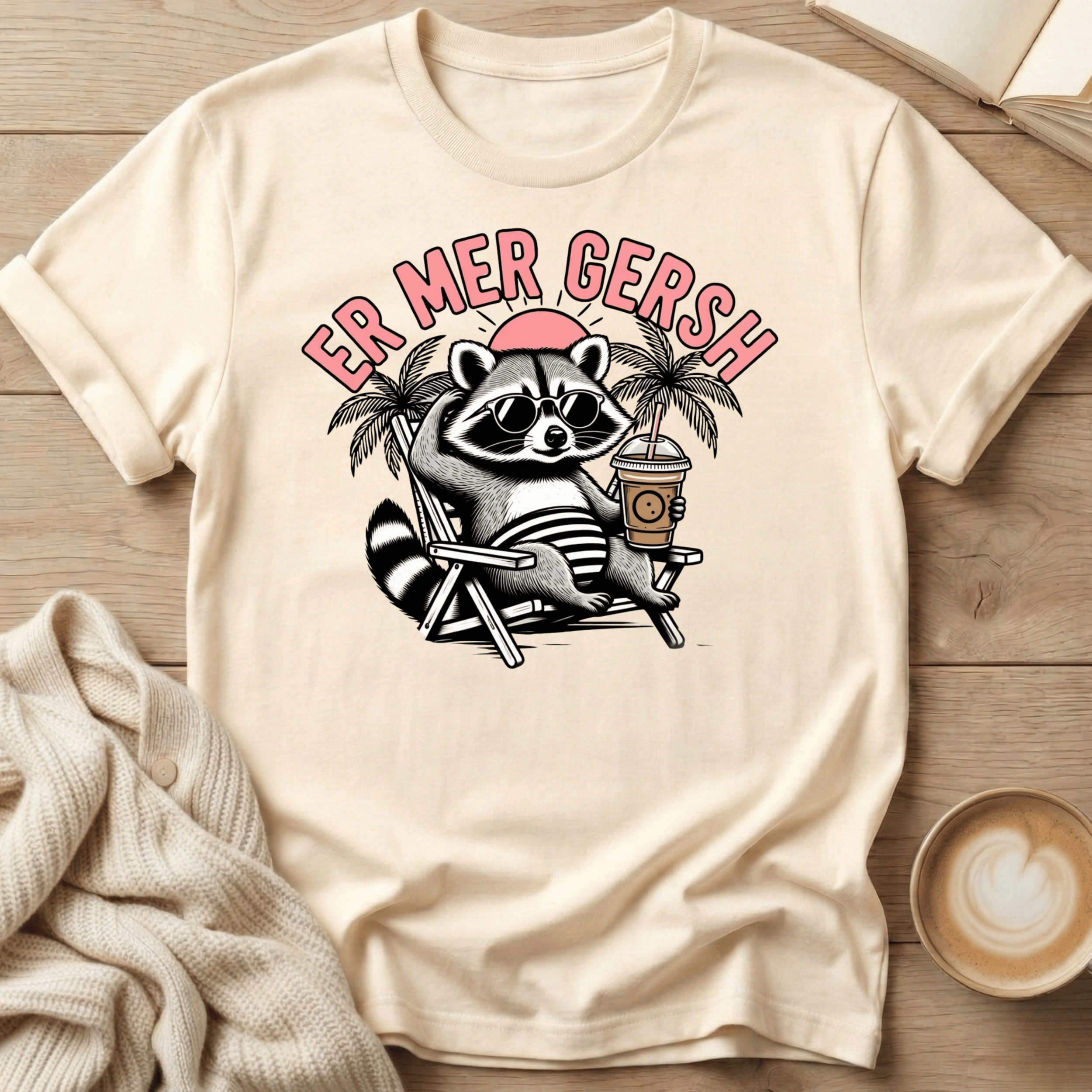 Er Mer Gersh Raccoon T-Shirt