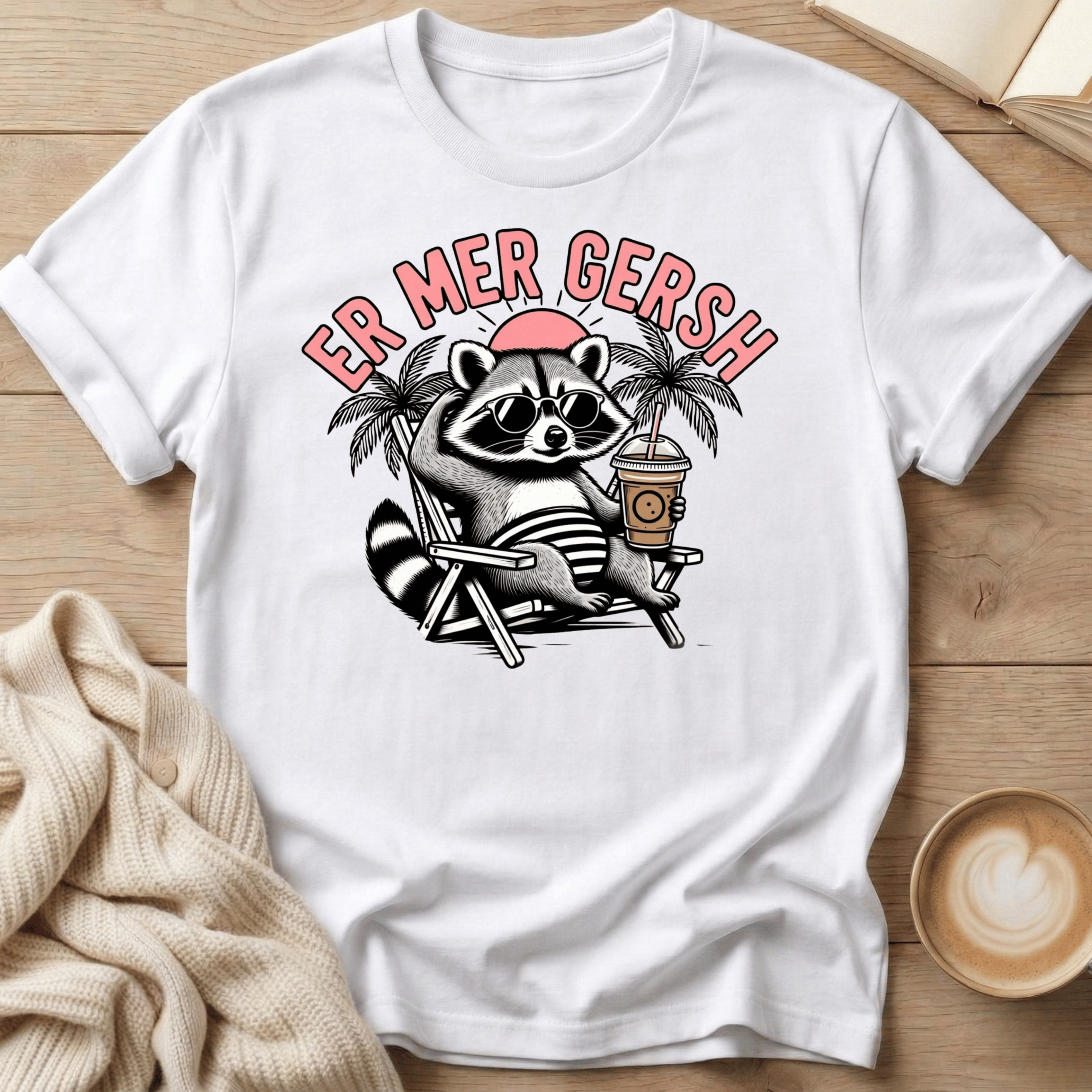 Er Mer Gersh Raccoon T-Shirt