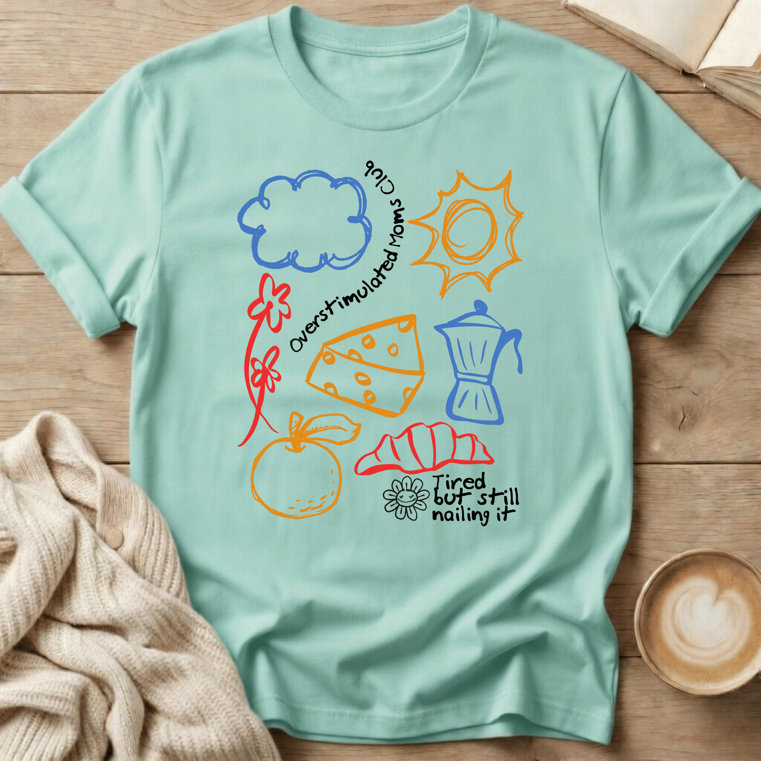 Overstimulated Moms Club - T-Shirt