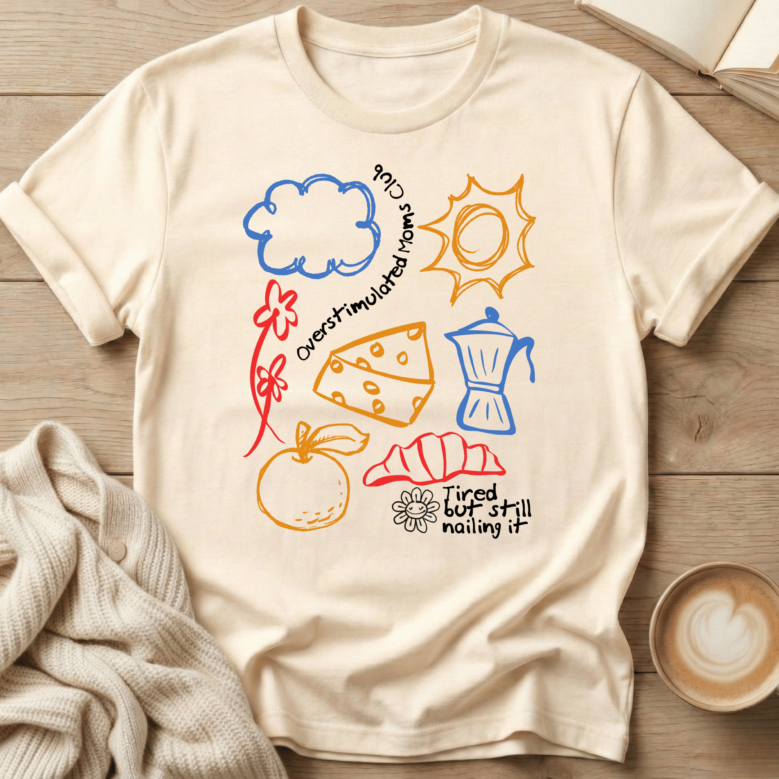 Overstimulated Moms Club - T-Shirt