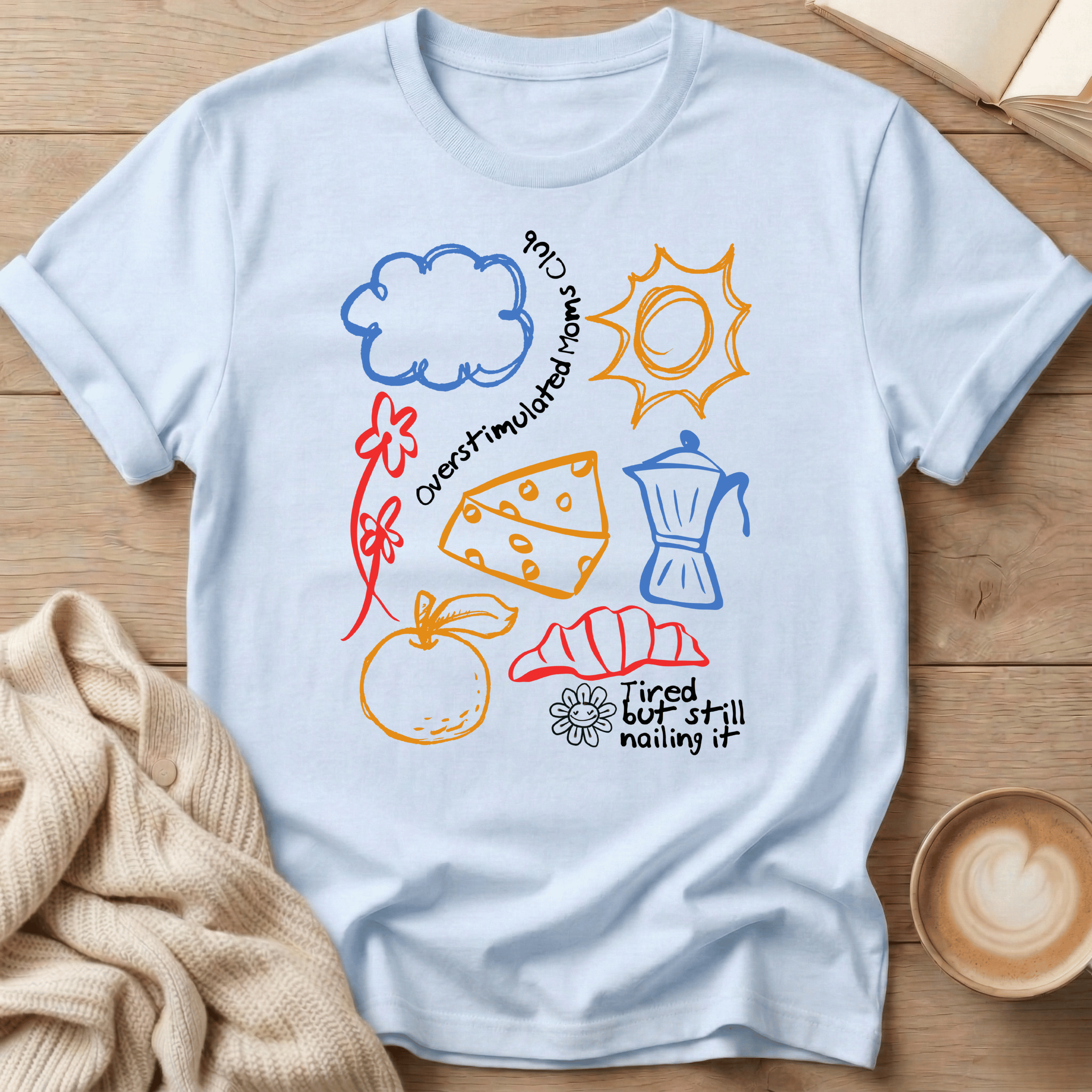 Overstimulated Moms Club - T-Shirt