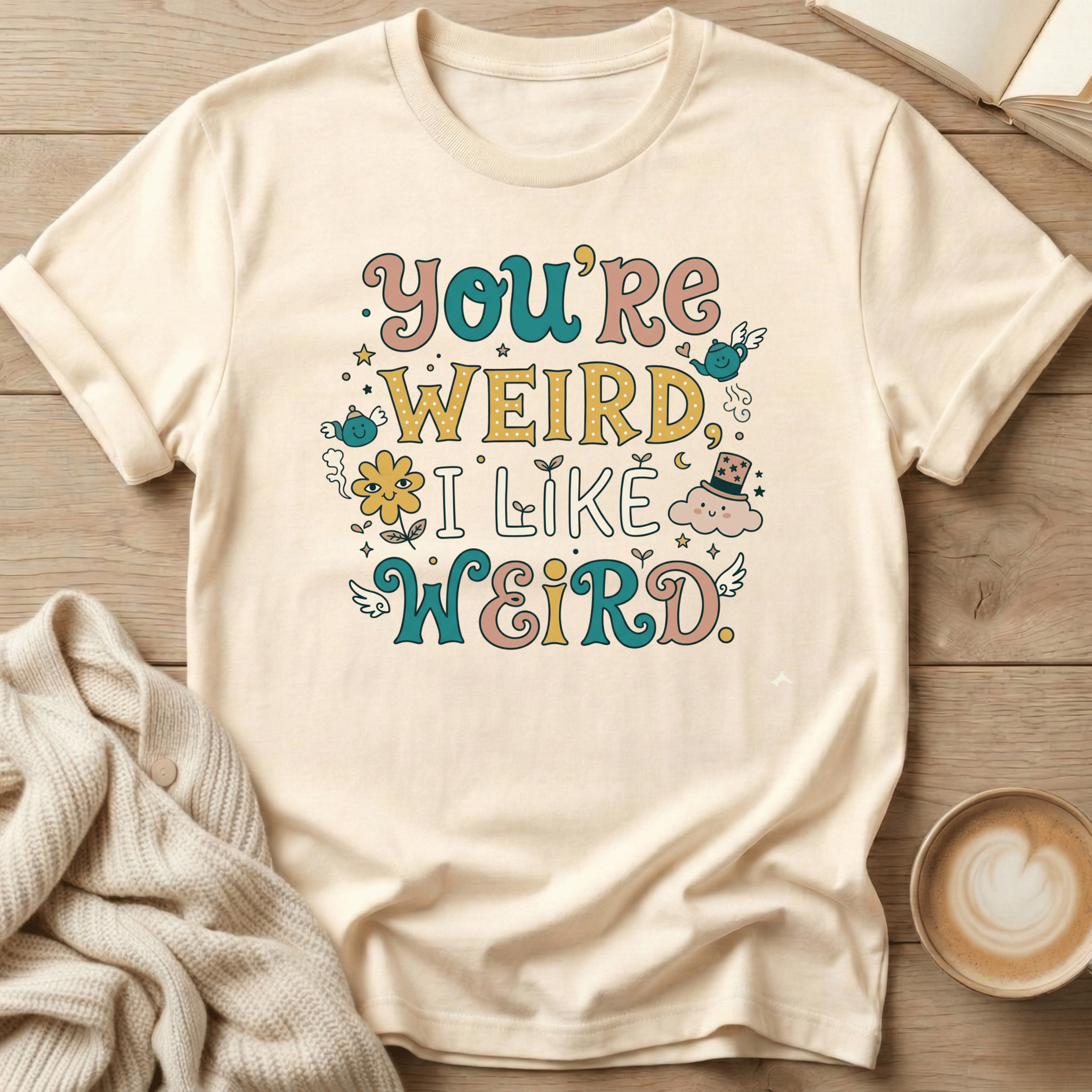 You're Weird, I Like Weird T-Shirt