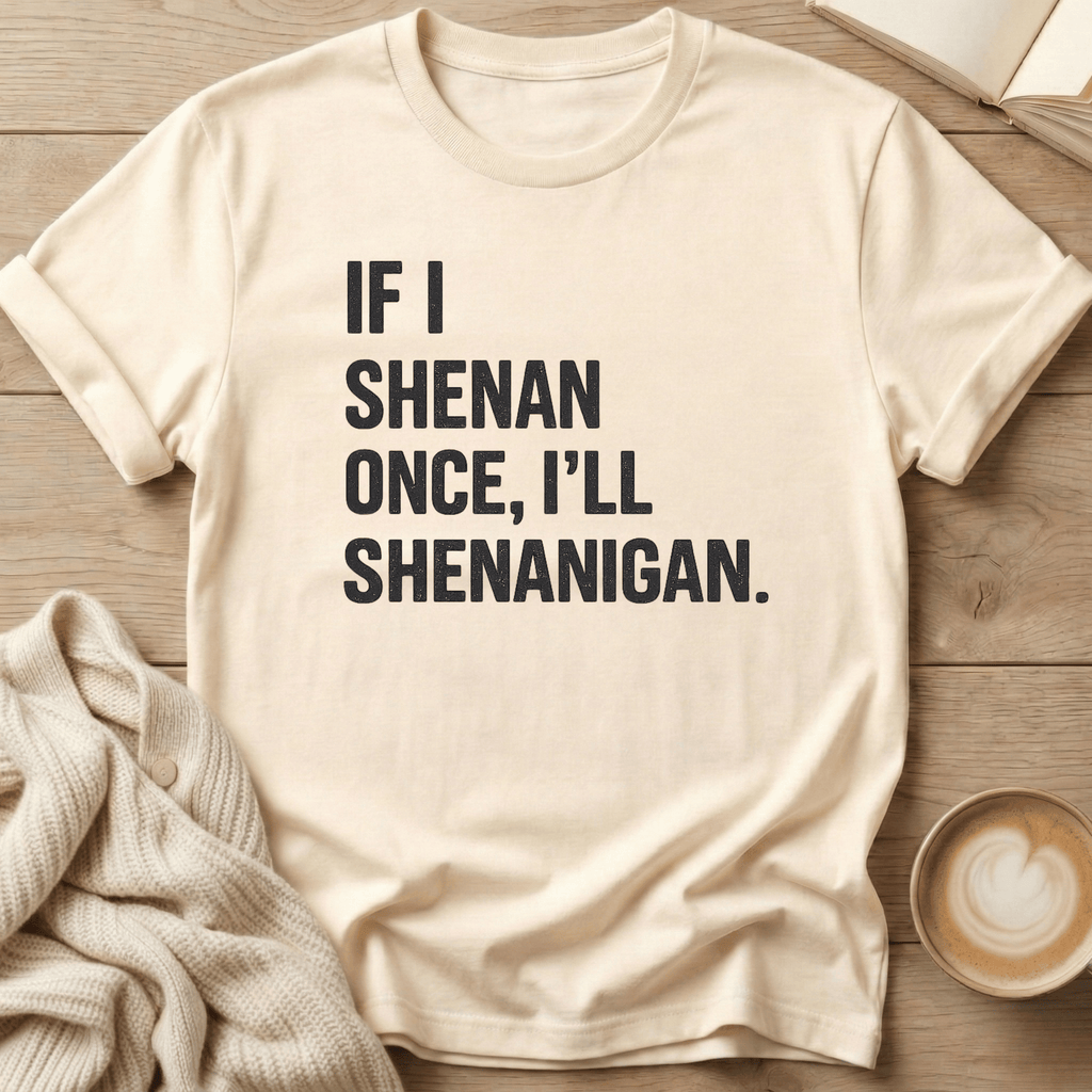 If I Shenan Once I'll Shenanigan T-Shirt