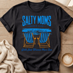 Salty Moms Beach Club T-Shirt — "Girls Just Wanna Have Sun"