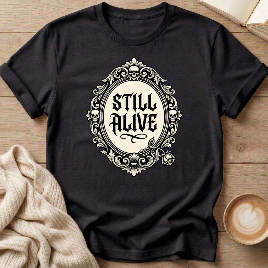 Still Alive Broach T-Shirt
