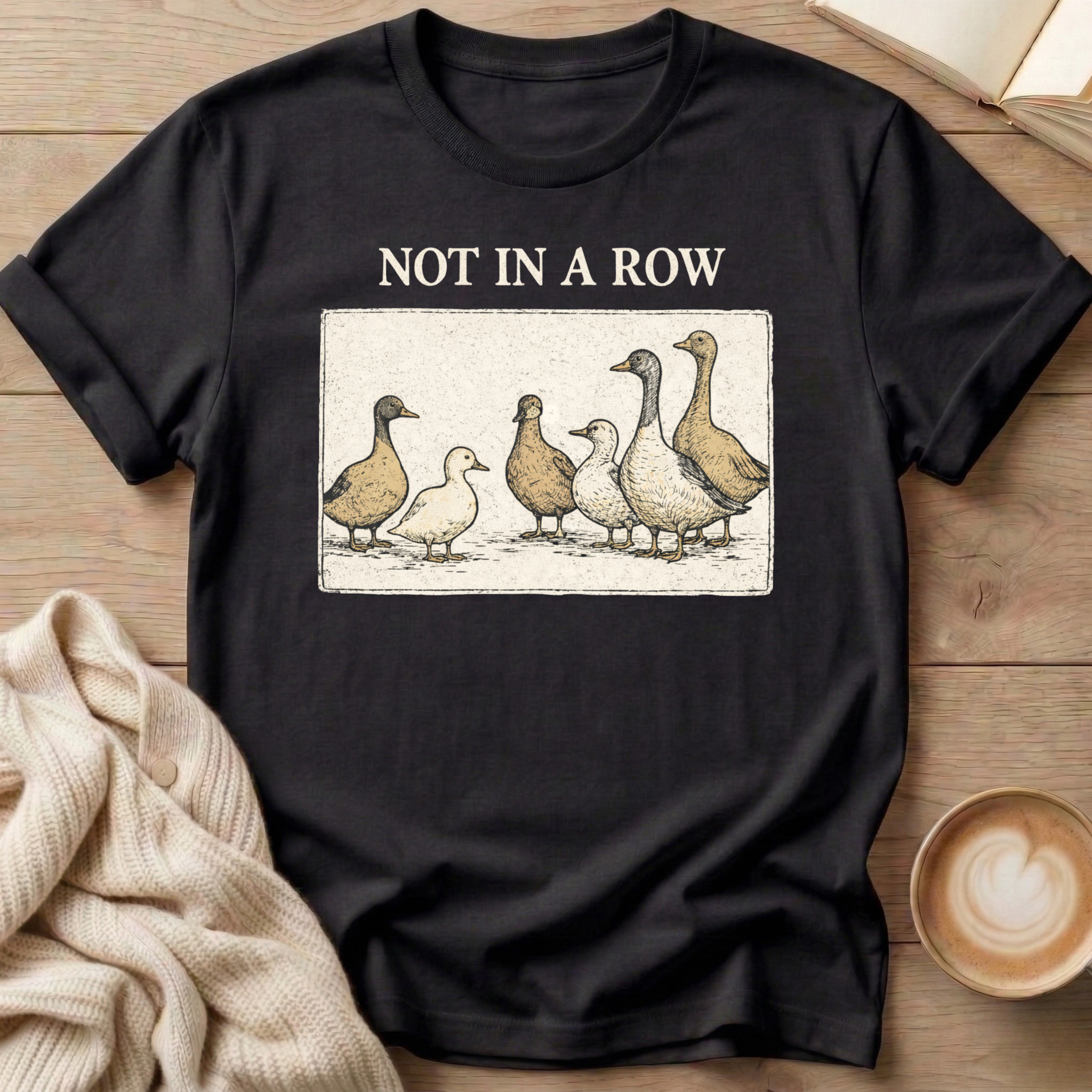 Ducks Not in a Row T-Shirt