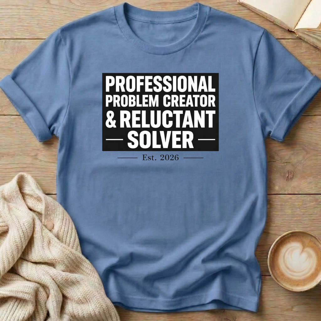 Professional Problem Creator Reluctant Solver T-Shirt