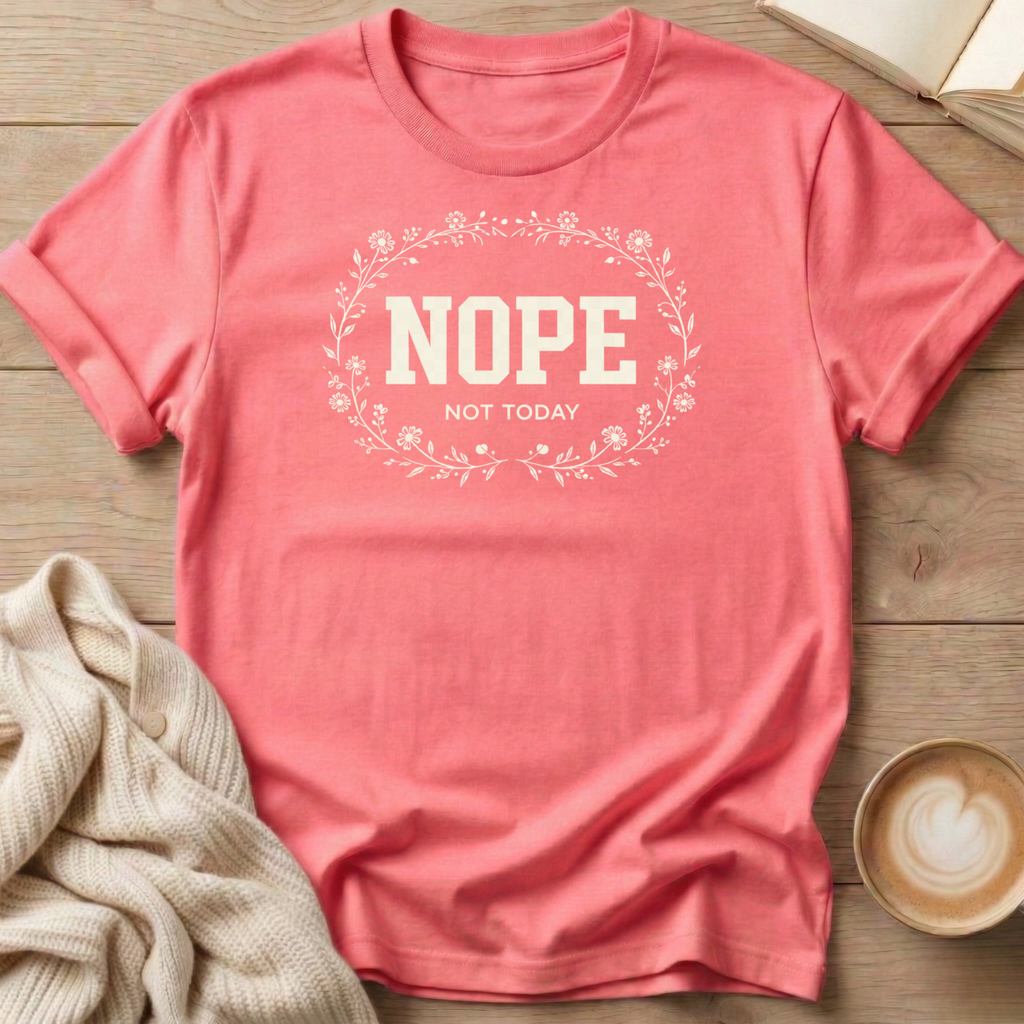 Nope Not Today T-Shirt