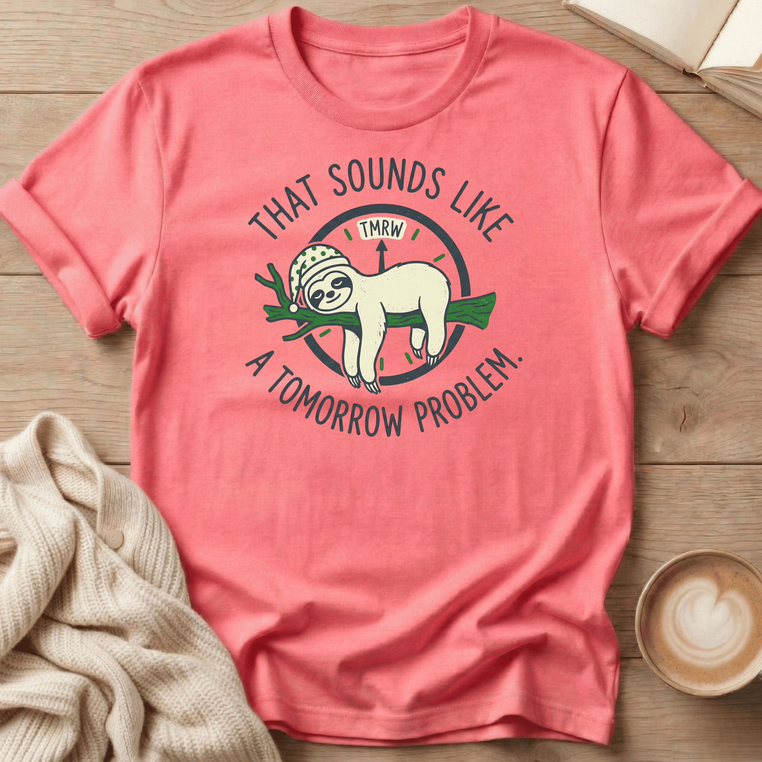 That Sounds Like a Tomorrow Problem Sloth T-Shirt