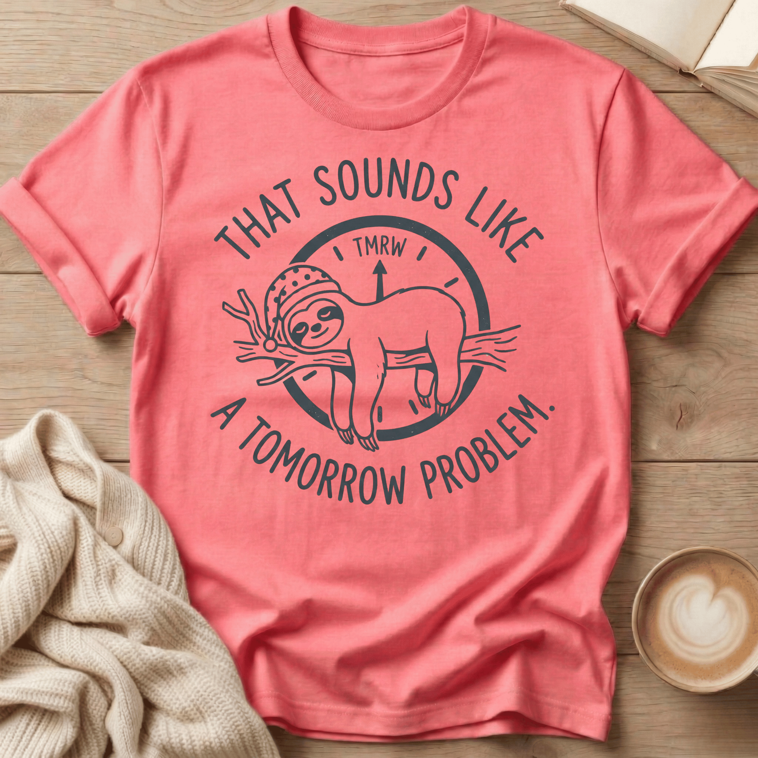 Sloth "That Sounds Like a Tomorrow Problem" T-Shirt