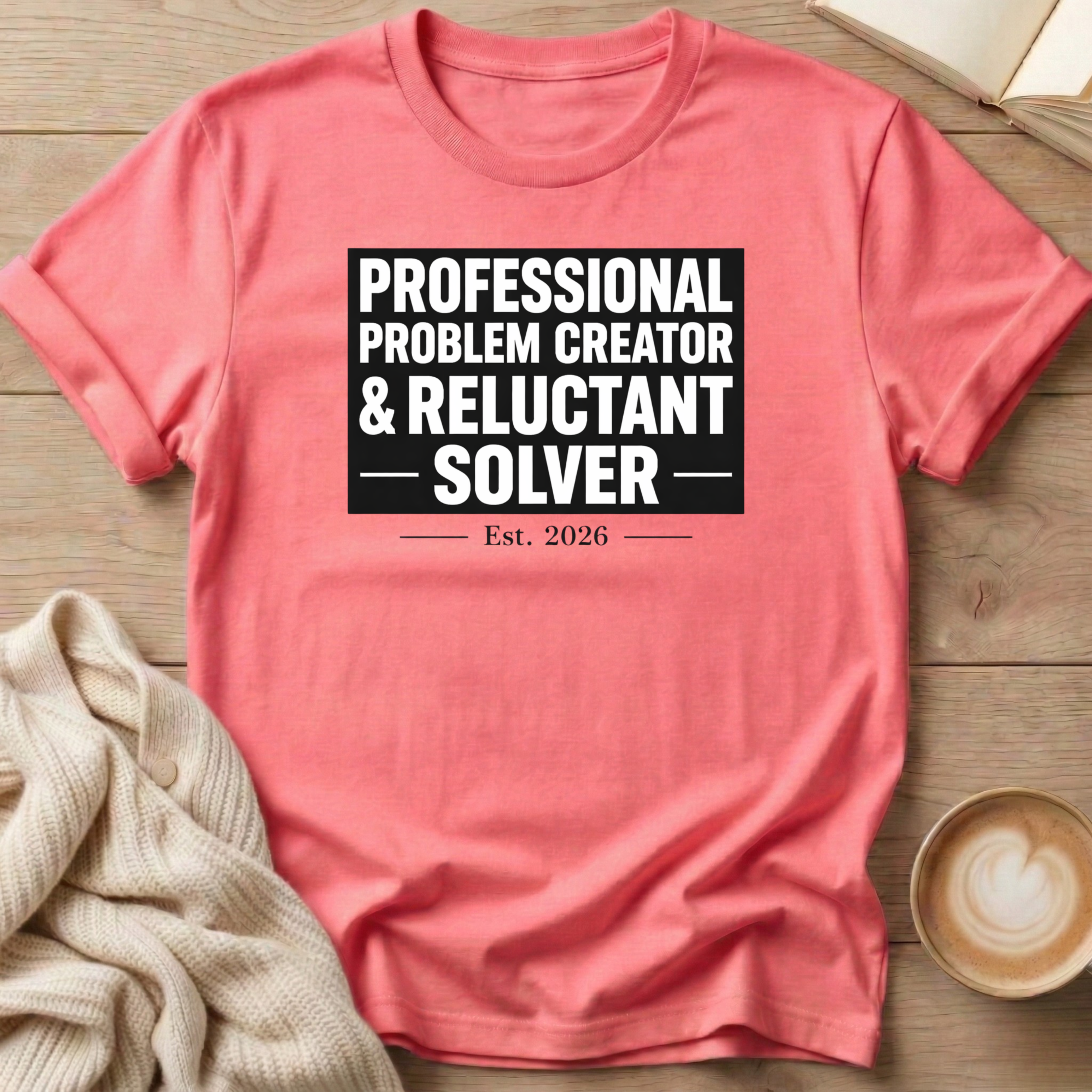 Professional Problem Creator Reluctant Solver T-Shirt