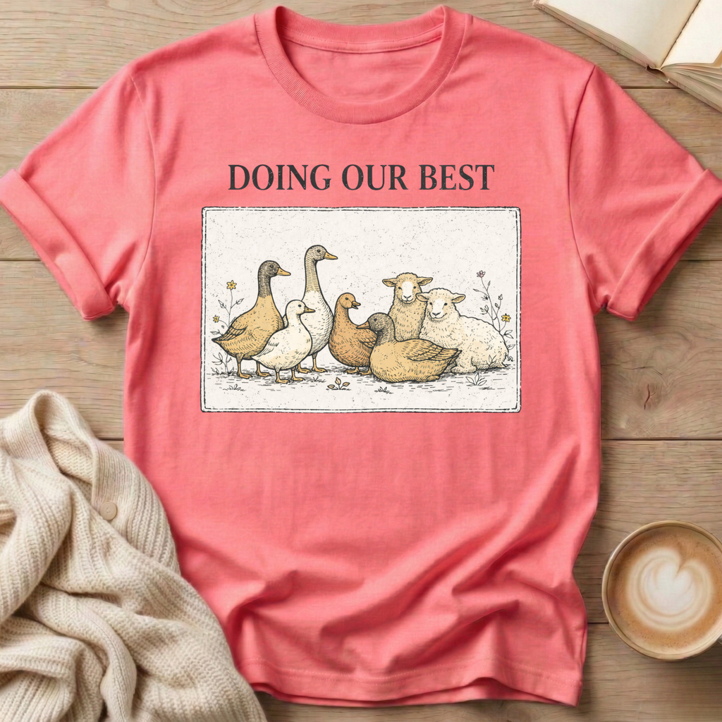 Lambs and Ducks in a Row T-Shirt