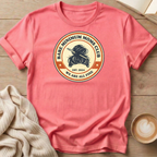 Messy Bun Bare Minimum Moms Club T-Shirt