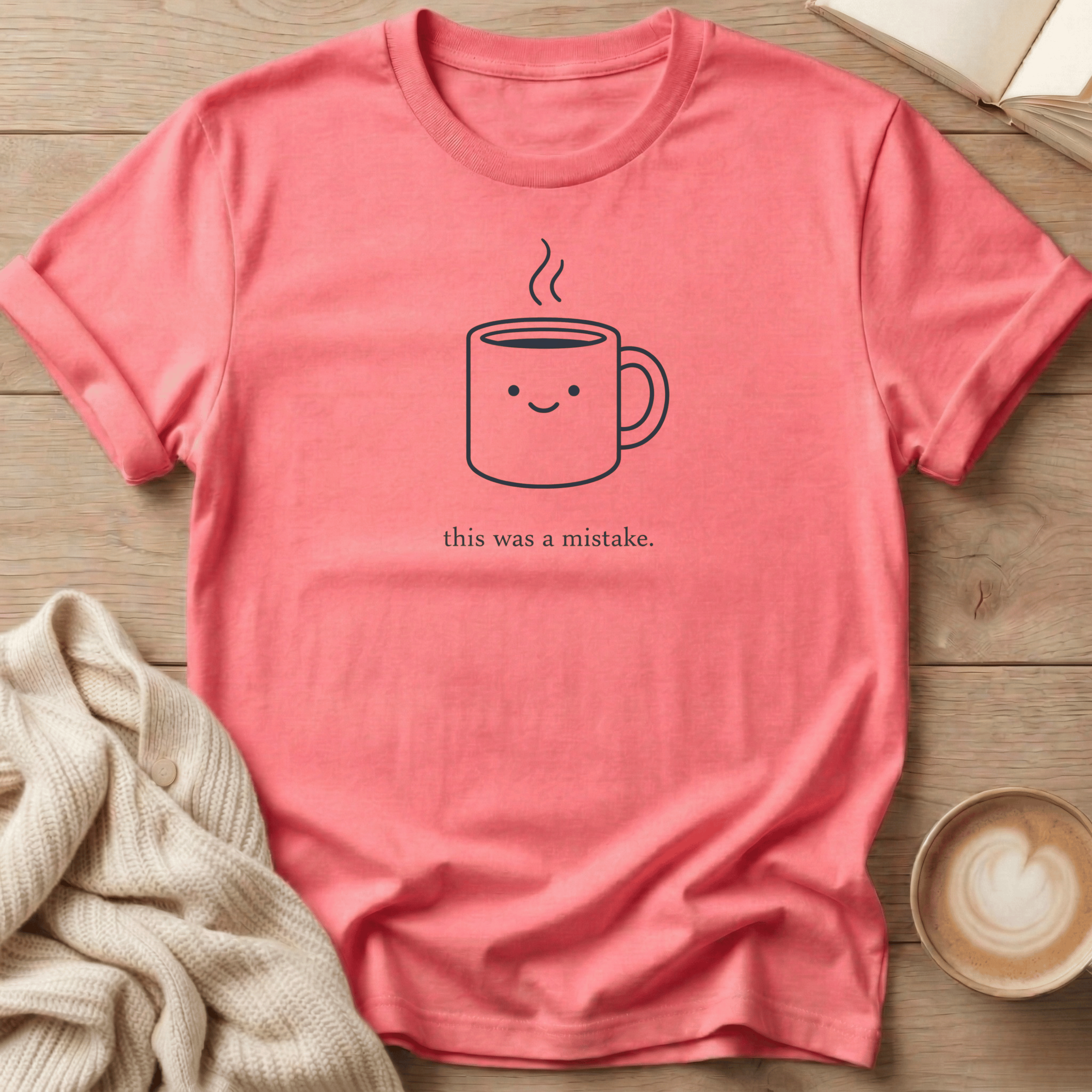 This was a mistake. Coffee Mug T-Shirt