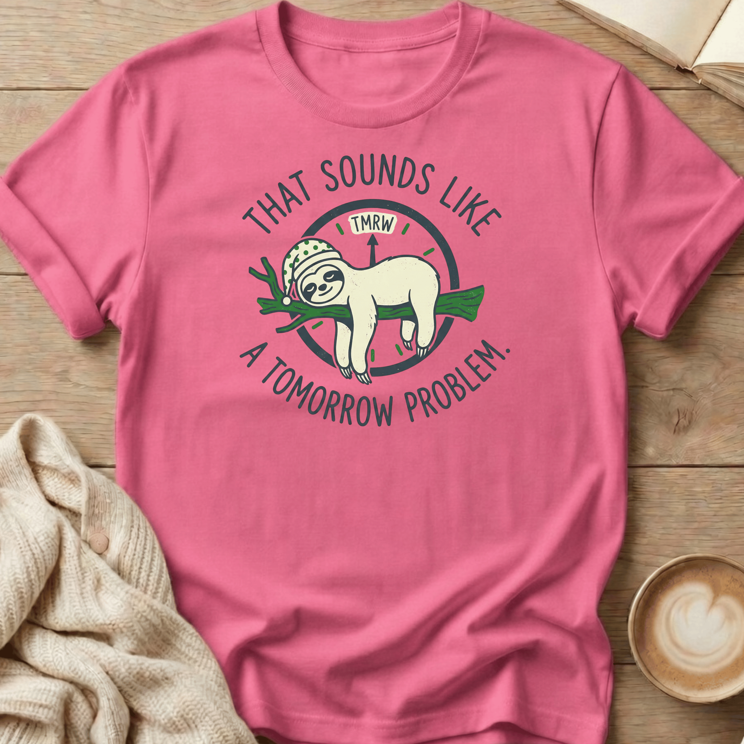 That Sounds Like a Tomorrow Problem Sloth T-Shirt