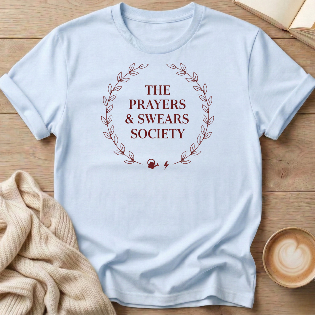 Prayers & Swears Wreath T-Shirt