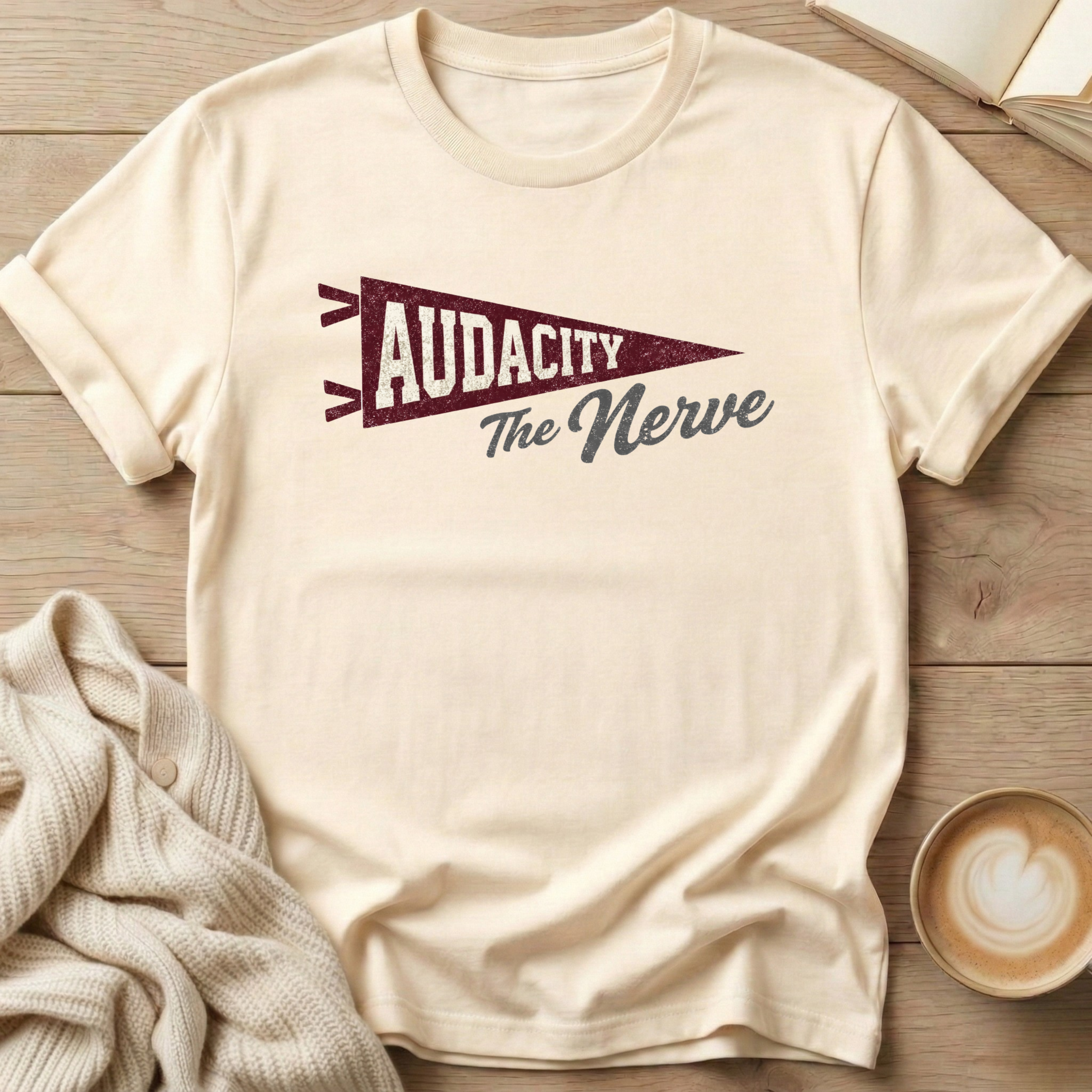 Audacity Flag The Nerve T-Shirt