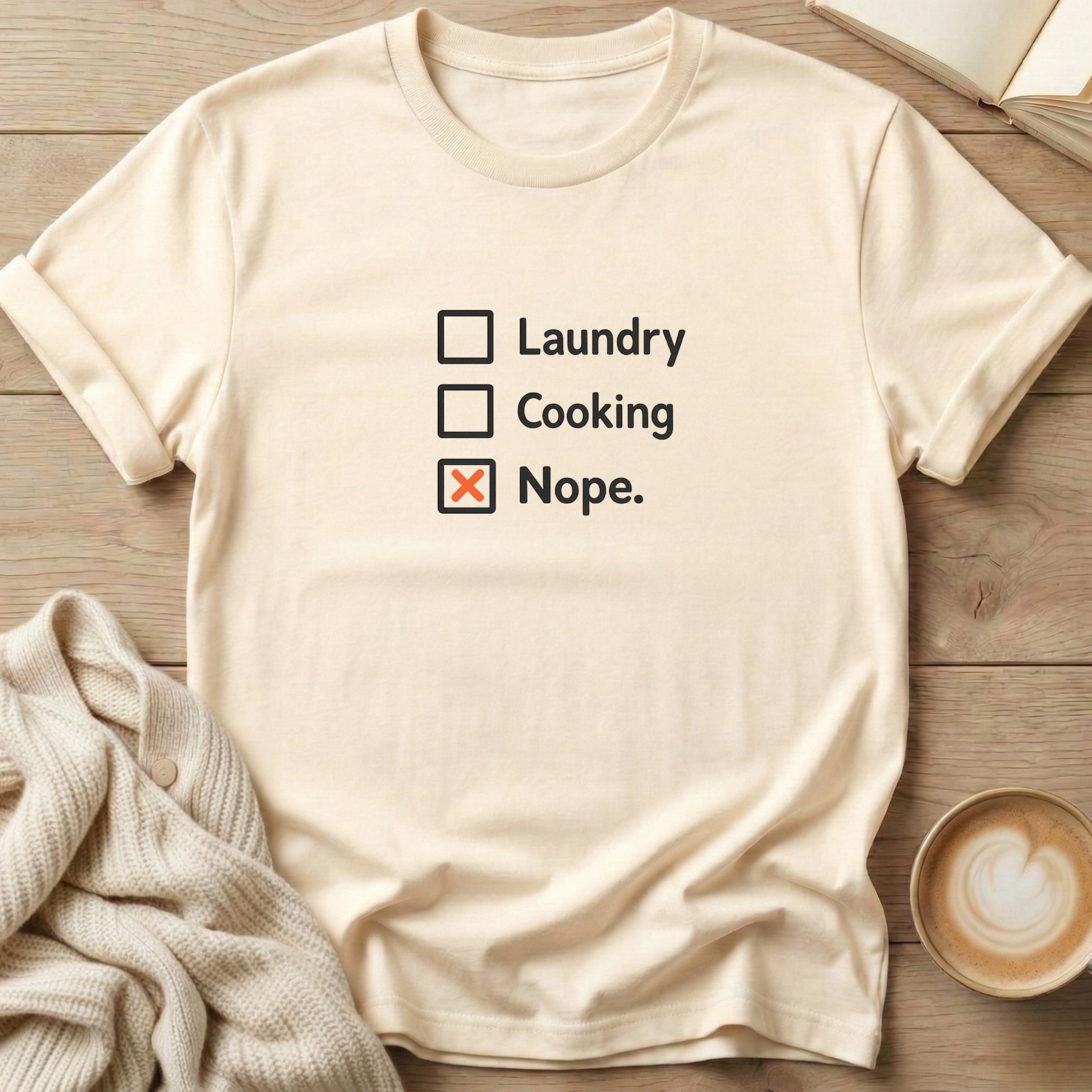 Checklist Nope T-Shirt